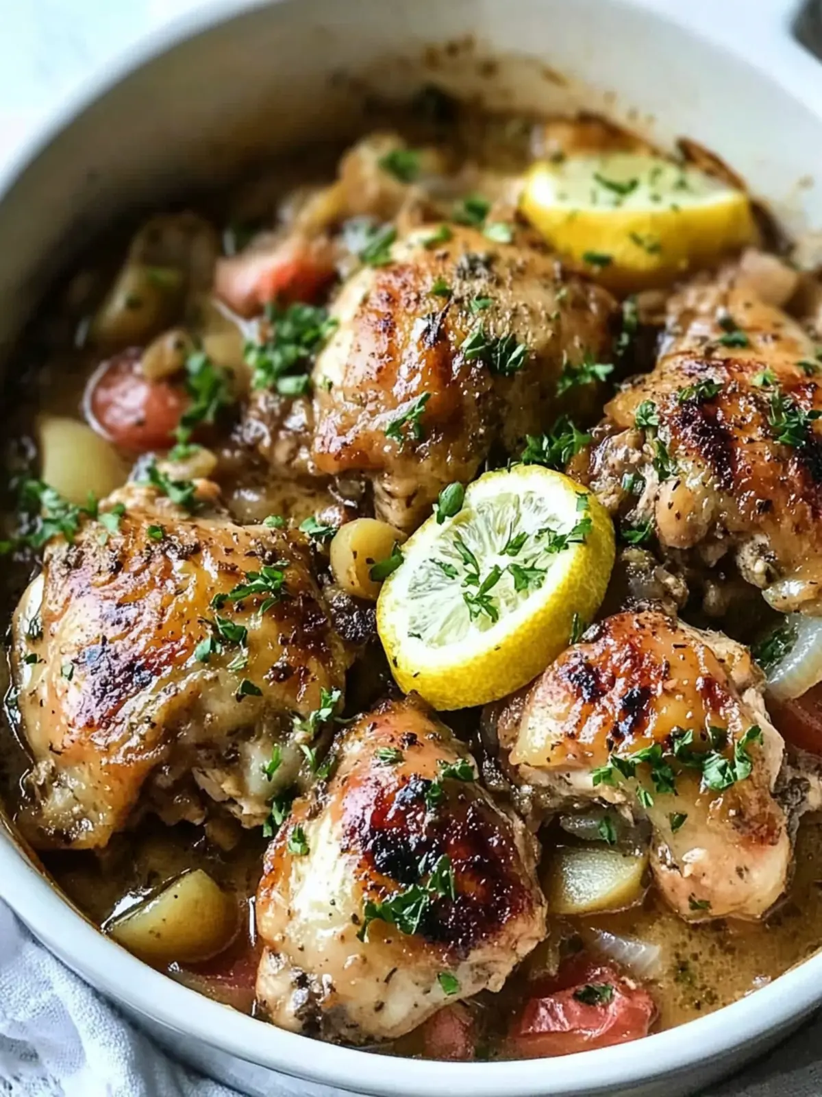 Irresistible Italian Crockpot Chicken Thighs for Cozy Nights 3 Italian Crockpot Chicken Thighs