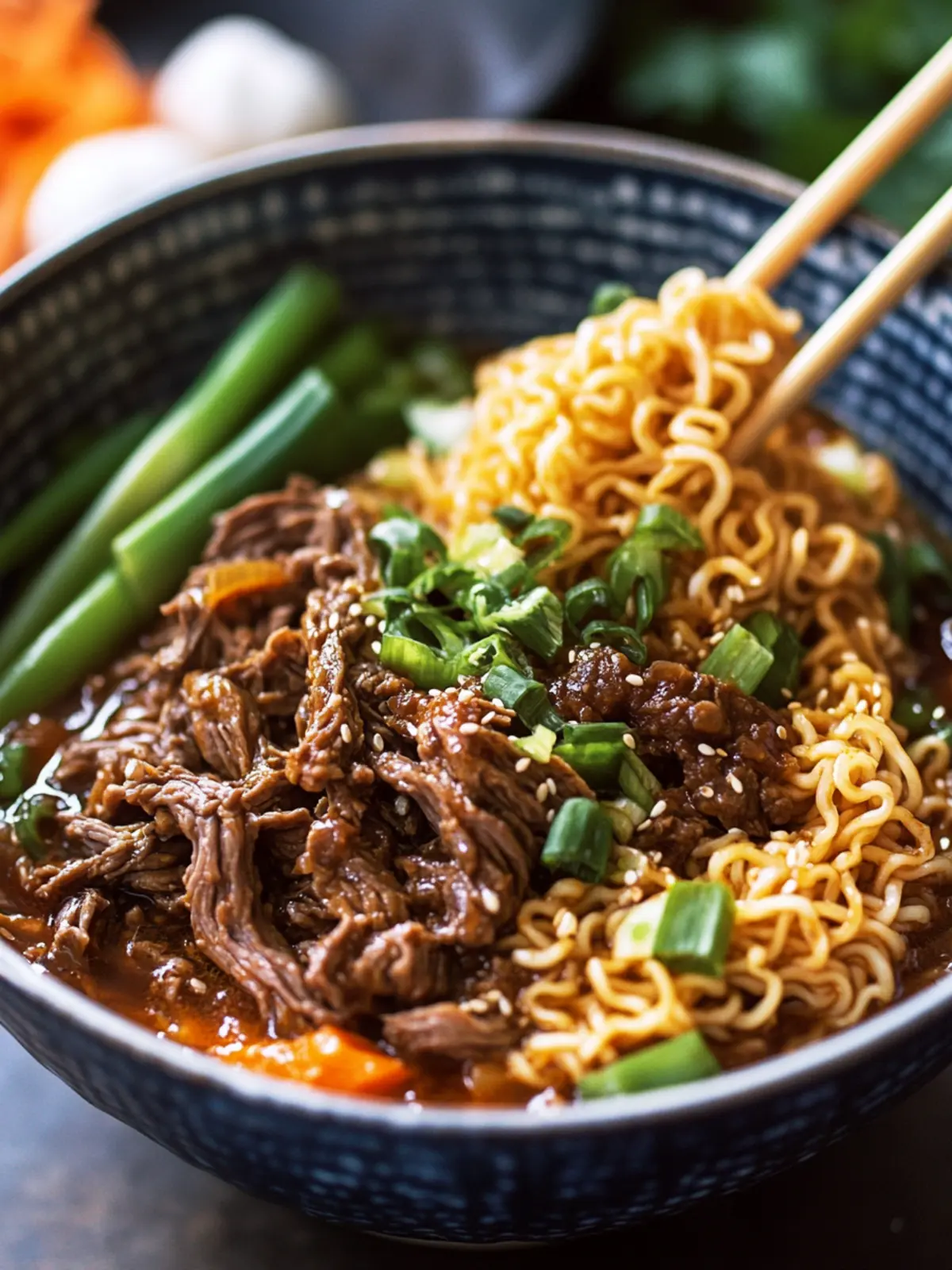 Ultimate Slow Cooker Beef Ramen Noodles for Cozy Nights 2 Slow Cooker Beef Ramen Noodles