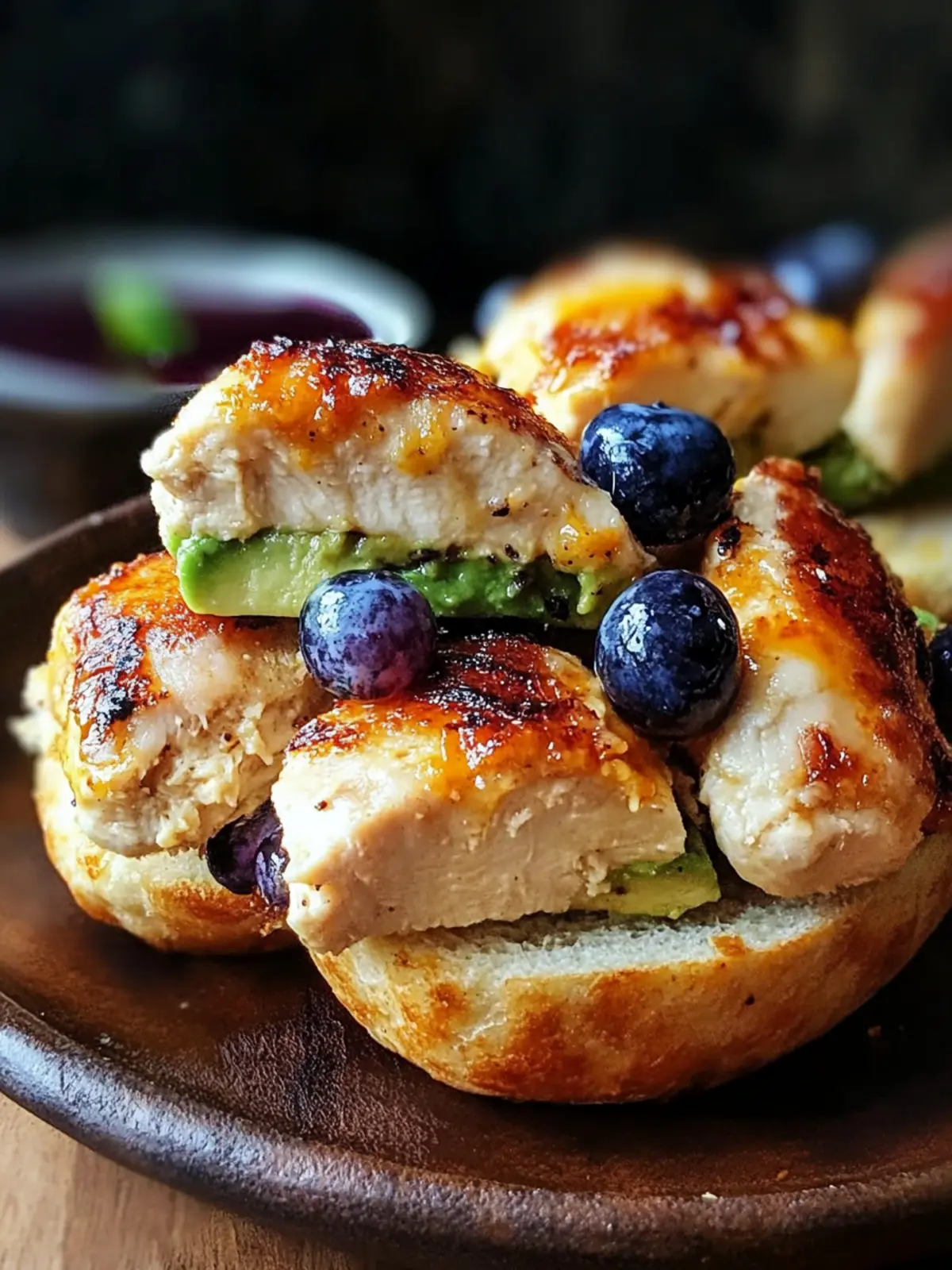 Loaded Chicken & Avocado Sandwich for Ultimate Flavor Bliss 2 Loaded Chicken & Avocado Sandwich