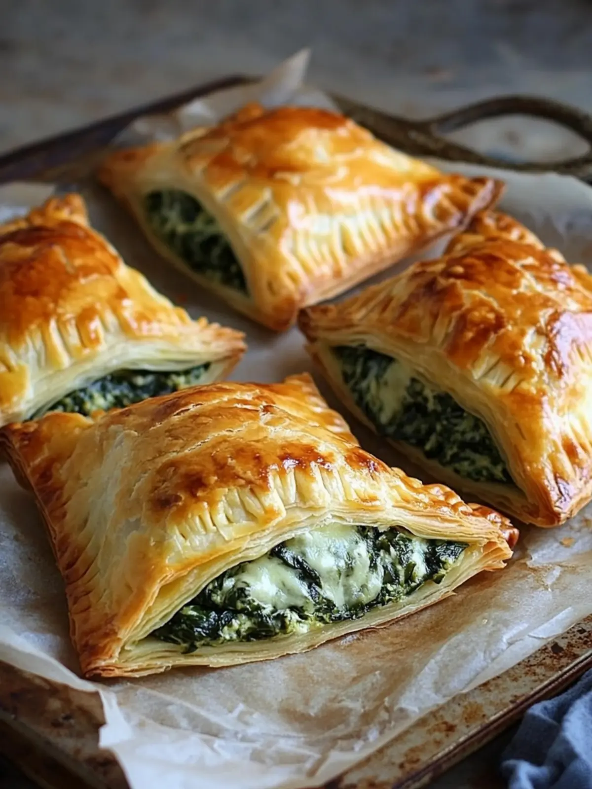 Addictive Spinach Stuffed Pastry: Quick and Easy Delight 3 Addictive Spinach Stuffed Pastry