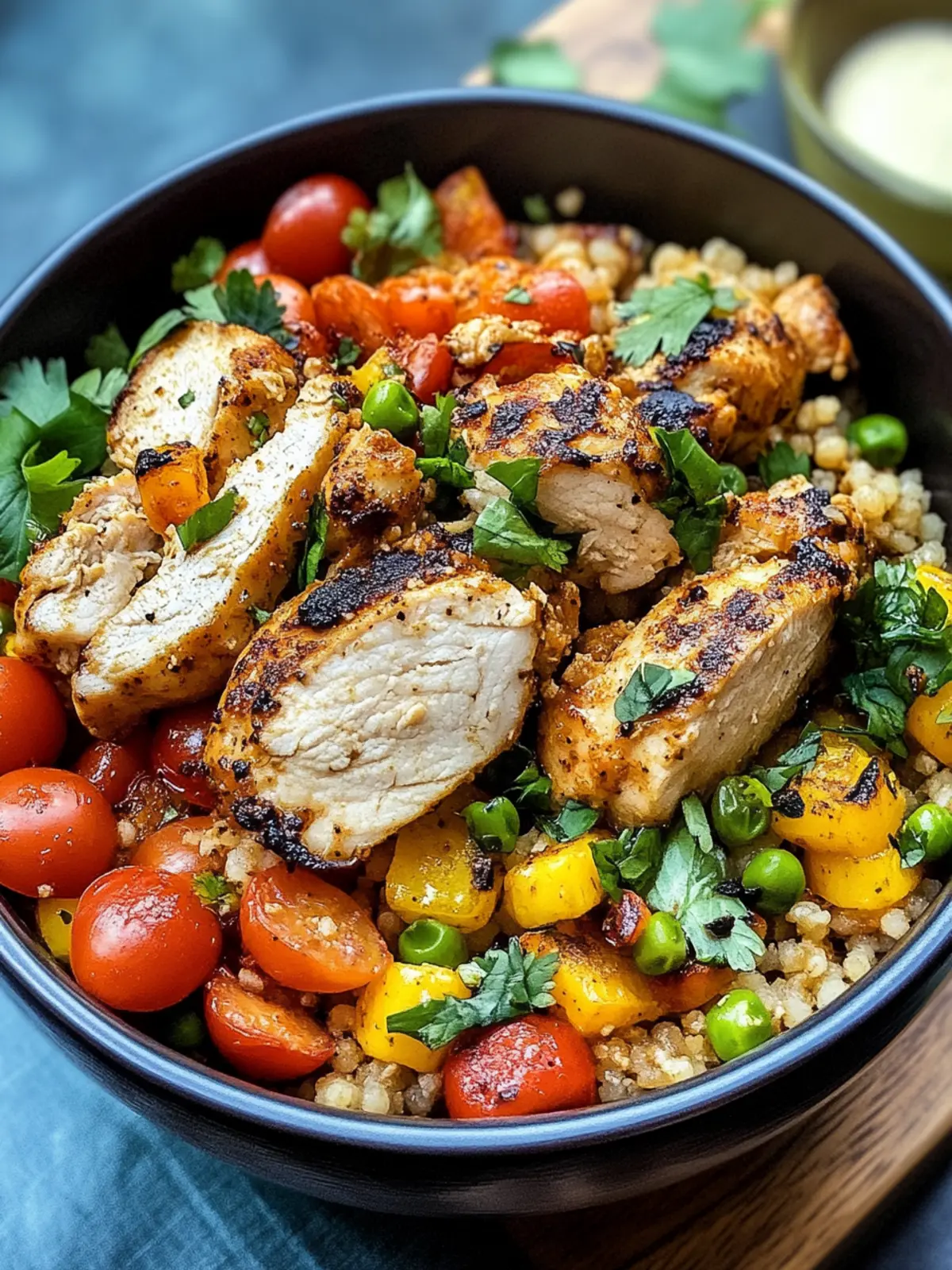 Mouthwatering Moroccan Mediterranean Chicken Couscous Bowl Delight 2 Moroccan Mediterranean Chicken Couscous Bowl