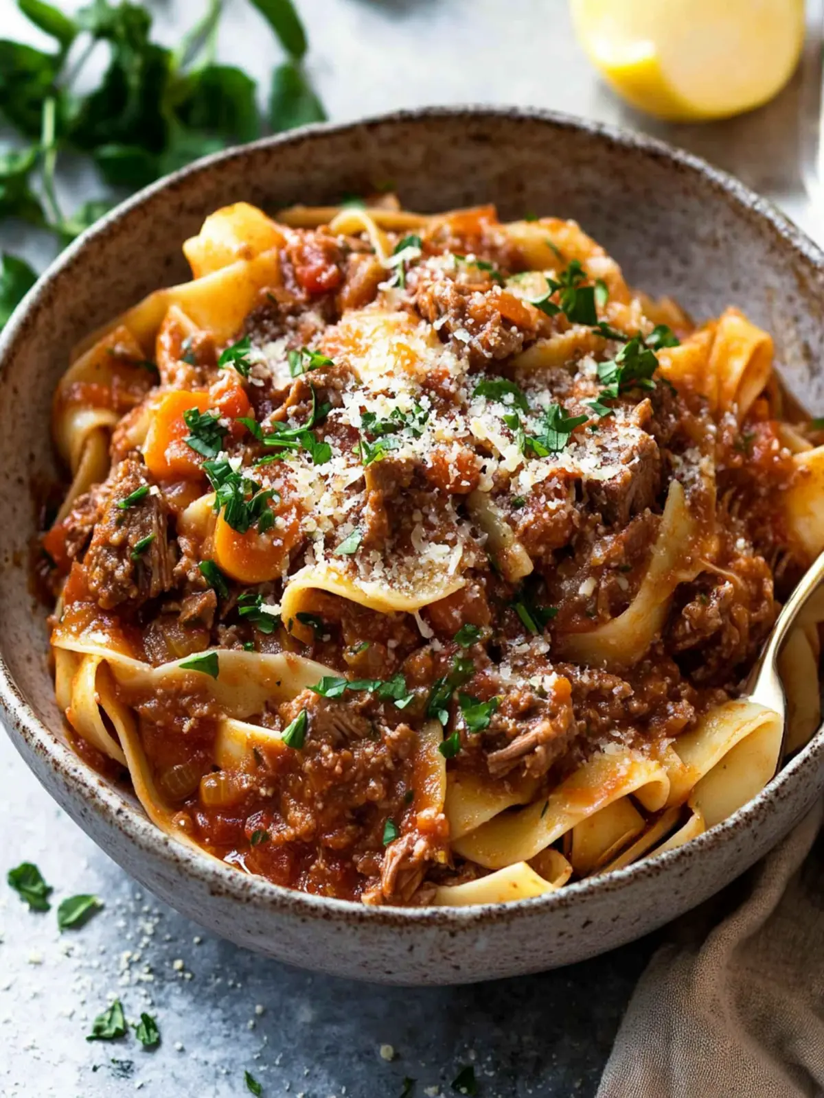 Irresistible Slow Cooker Beef Ragu for Cozy Family Dinners 3 Slow Cooker Beef Ragu