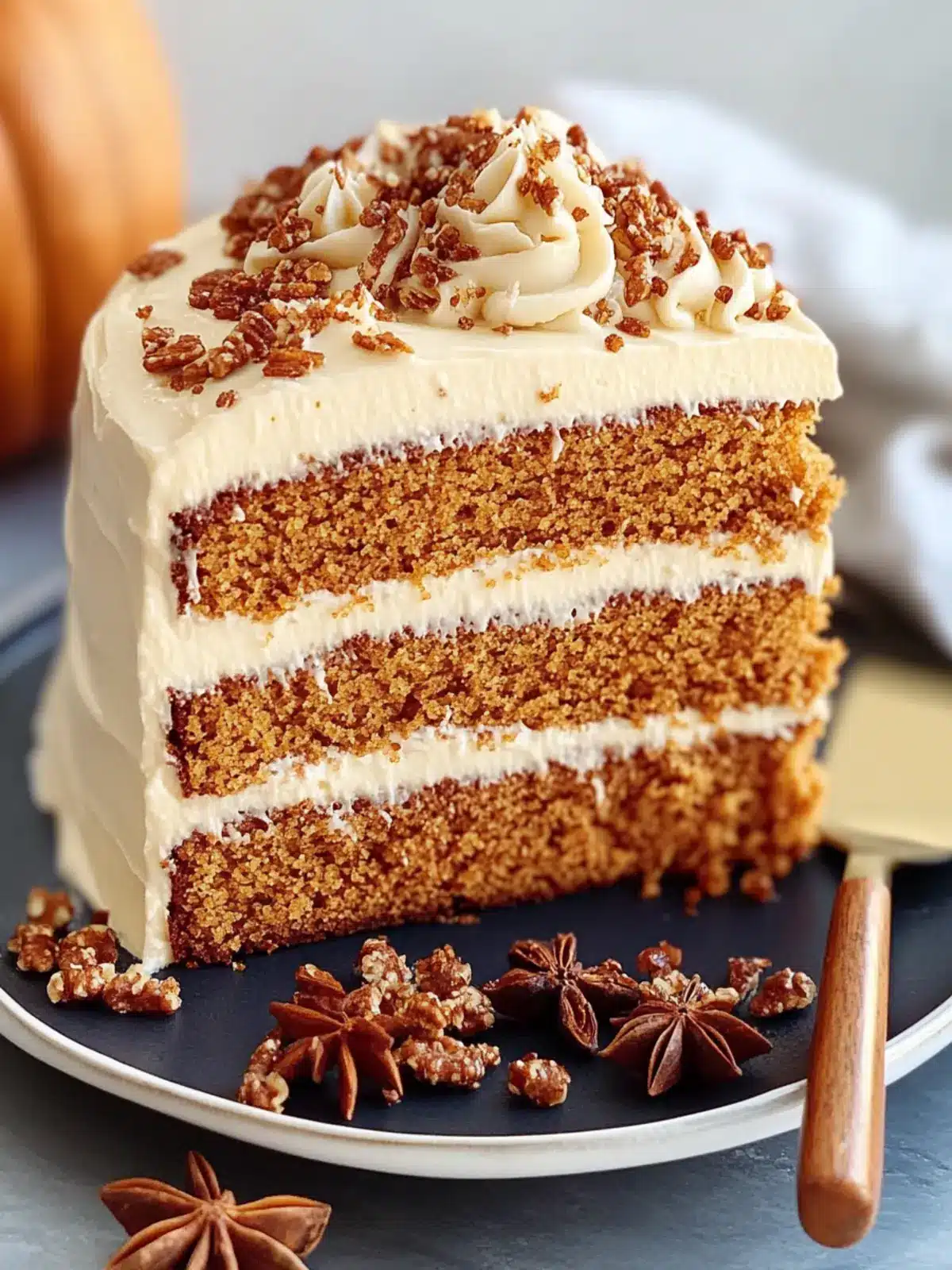 Chai-Spiced Pumpkin Layer Cake - Fall's Ultimate Cozy Treat 2 Chai-Spiced Pumpkin Layer Cake