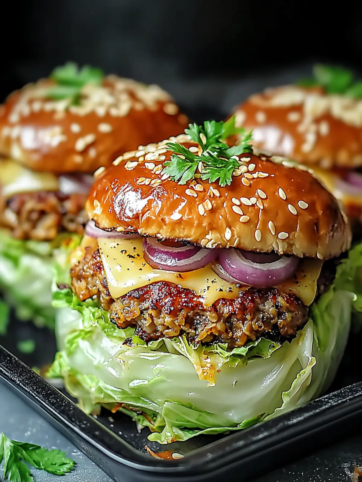 Crispy Cabbage Burger Bake: A Healthy Twist on Classics 5 Crispy Cabbage Burger Bake