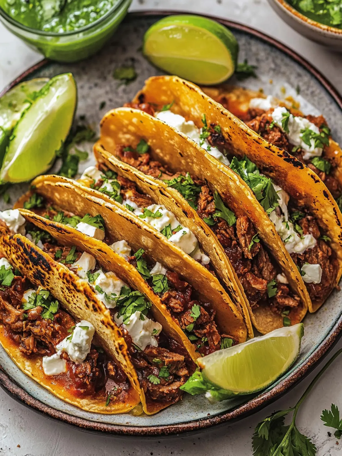 Mouthwatering Quesabirria Tacos for Quick Gourmet Bliss 5 Quesabirria Tacos (Beef Birria Tacos)