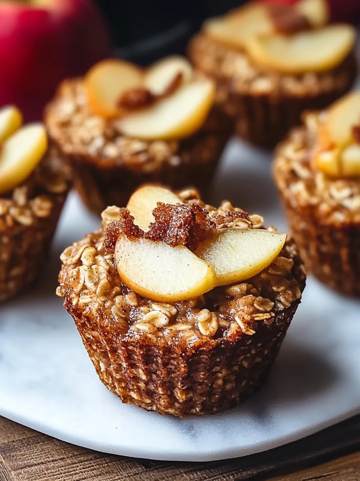 Baked Apple Cinnamon Oatmeal Cups for Effortless Mornings 2 Baked Apple Cinnamon Oatmeal Cups