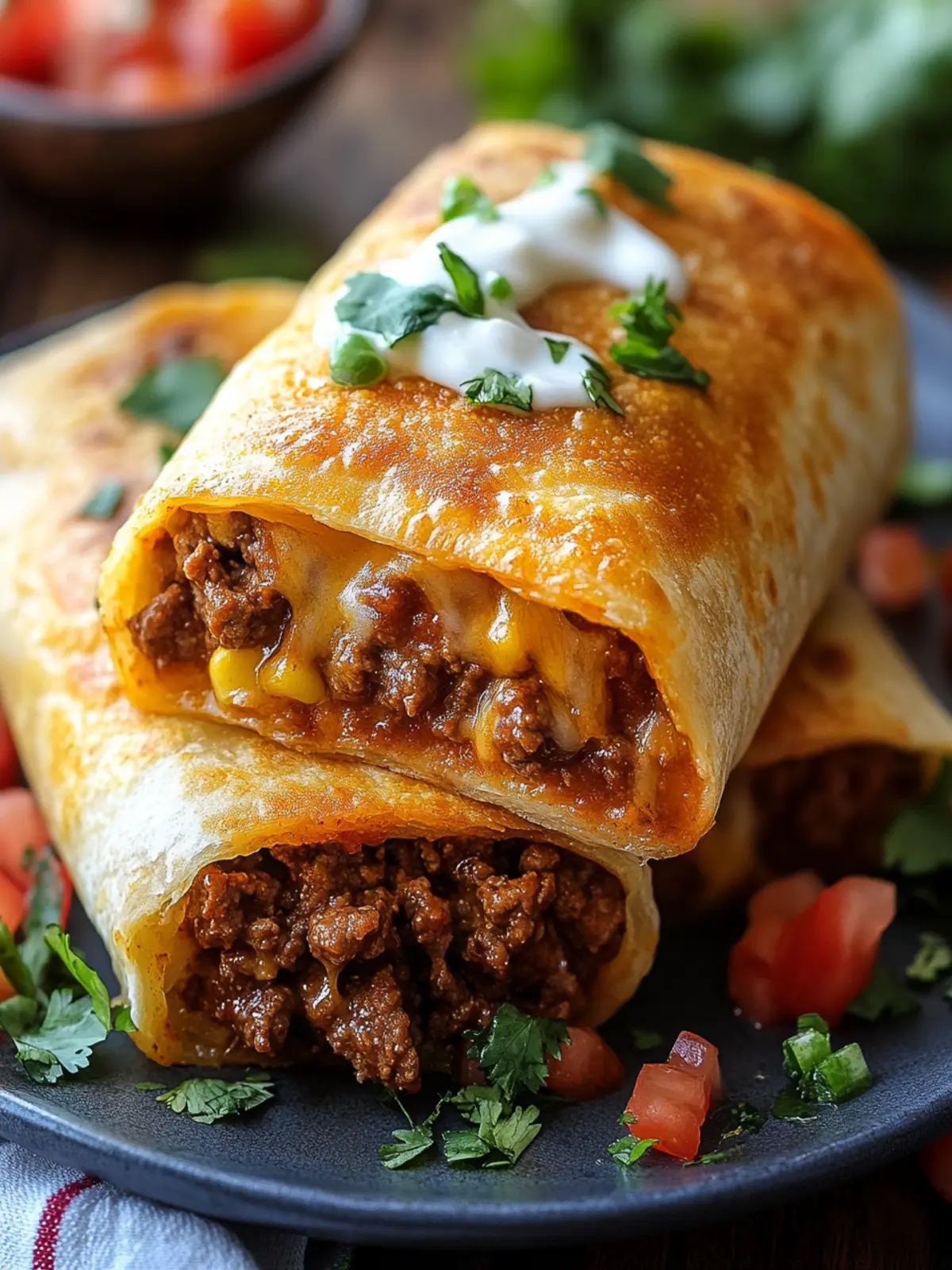 Mouthwatering Beef and Cheese Chimichangas for Family Fun 3 Beef and Cheese Chimichangas