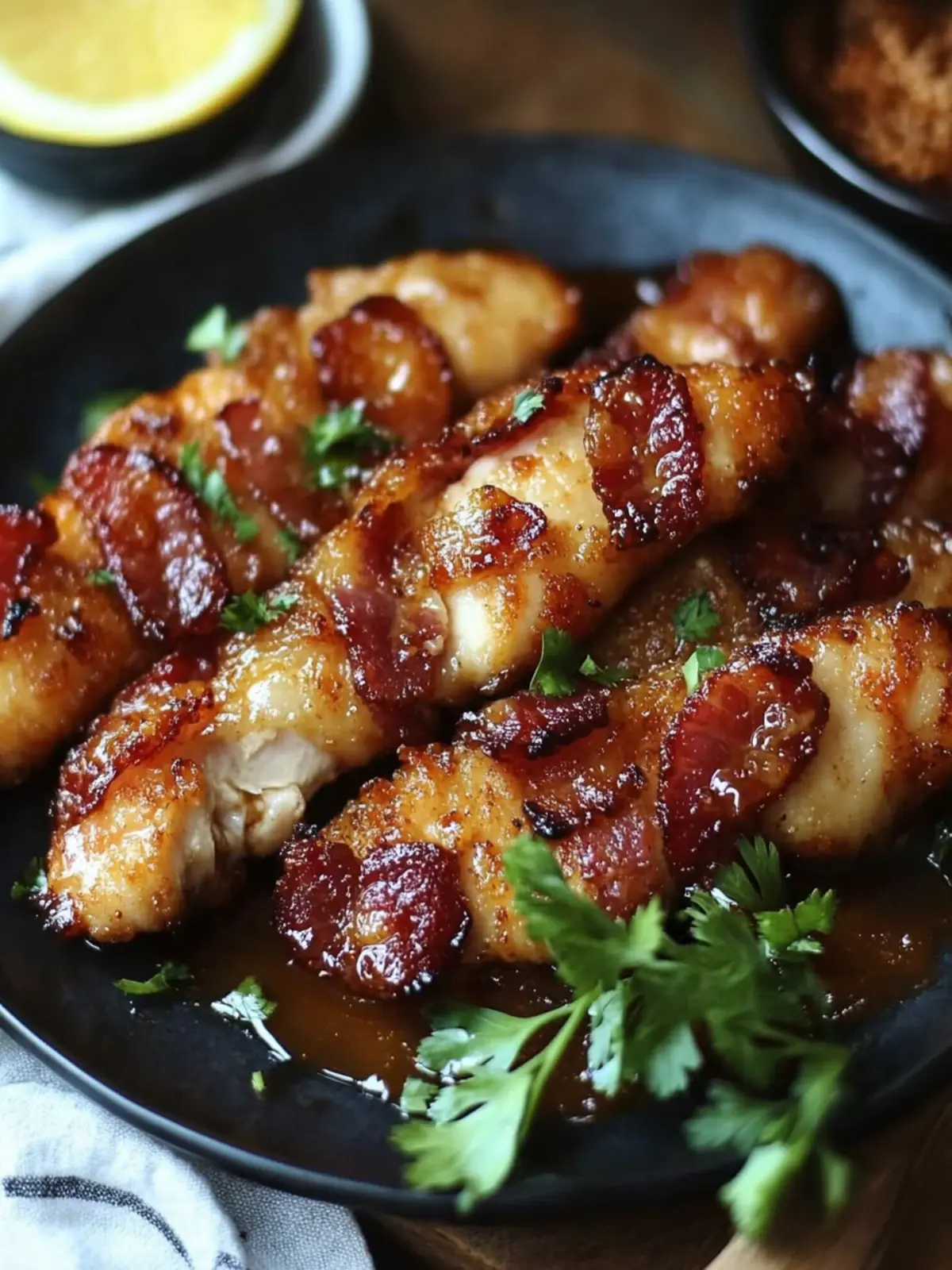 Bacon Brown Sugar Chicken Tenders That Wow in 30 Minutes 4 Bacon Brown Sugar Chicken Tenders