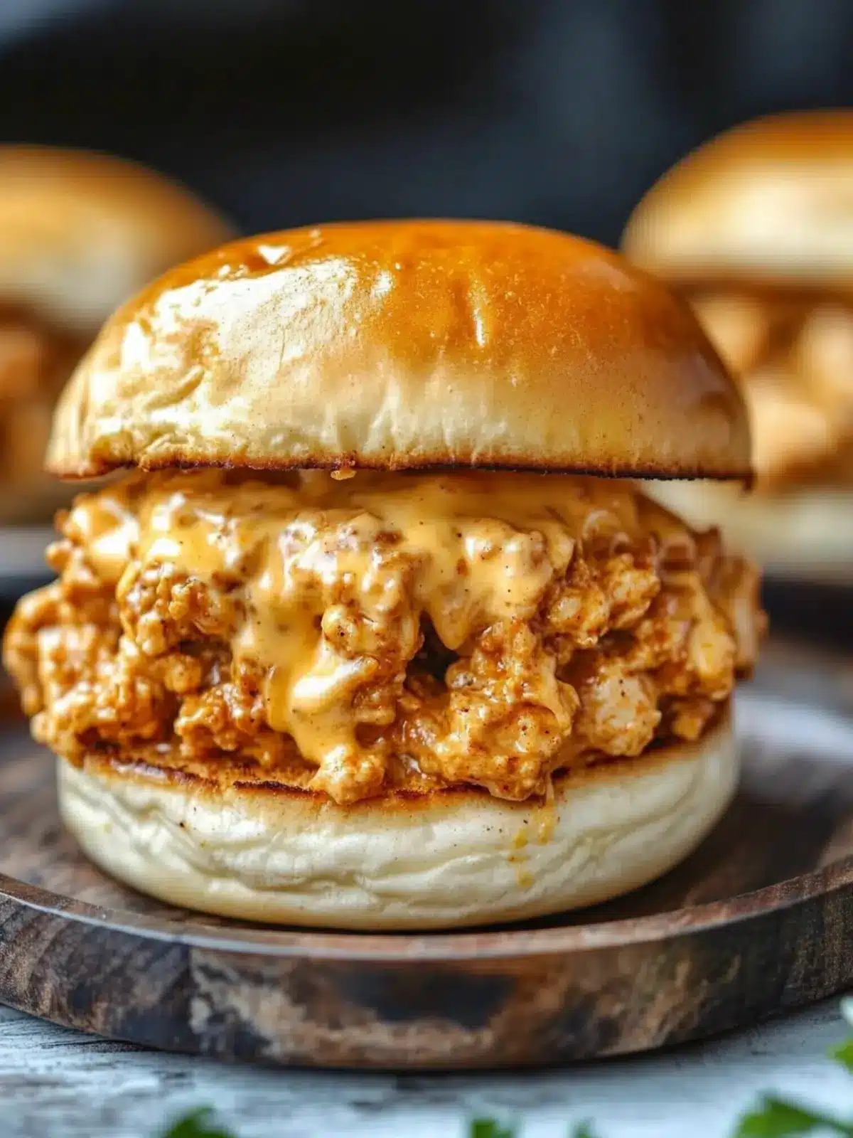 Spice Up Dinner with Cajun Chicken Sloppy Joes and Cheese Sauce 2 Cajun Chicken Sloppy Joes with Creamy Cheese Sauce