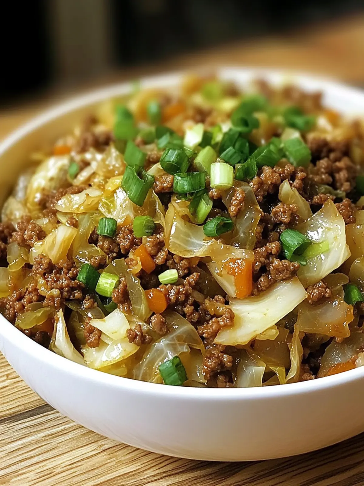 Savor Low-Carb Mongolian Ground Beef and Cabbage Tonight 4 Low-Carb Mongolian Ground Beef and Cabbage