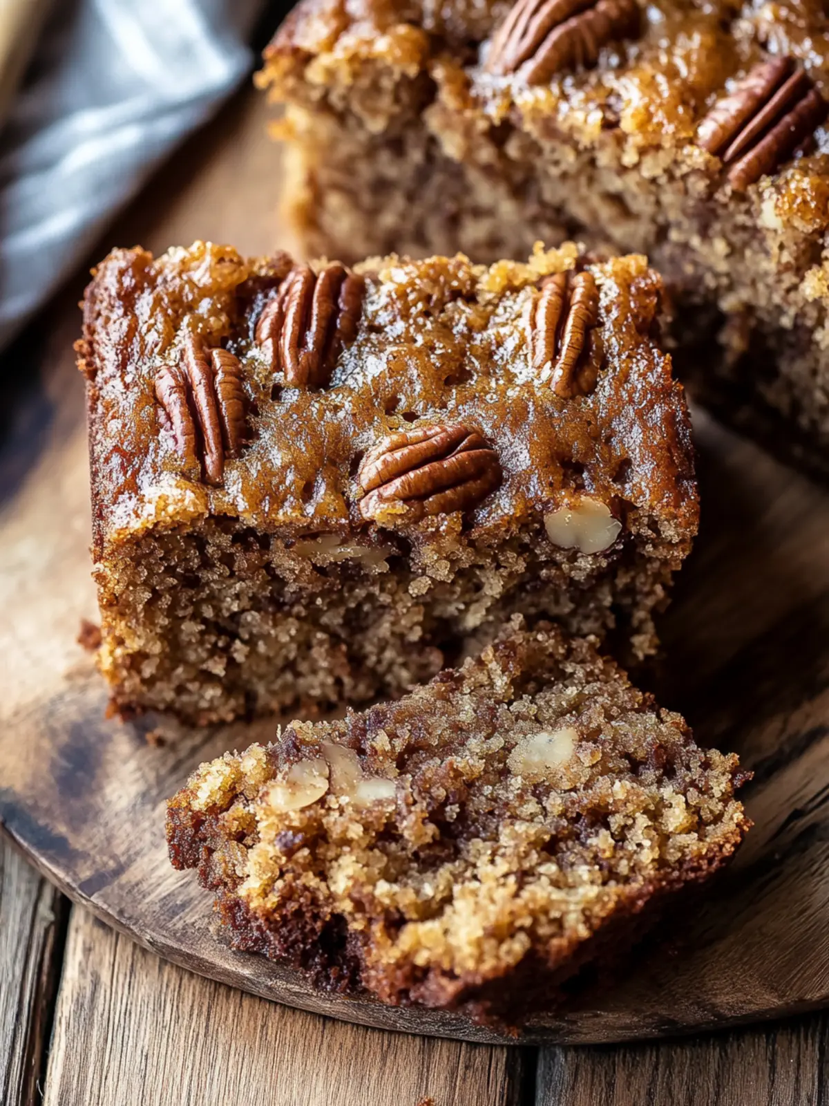 Sweet Alabama Pecanbread: Moist and Buttery Delight Awaits 3 Sweet Alabama Pecanbread
