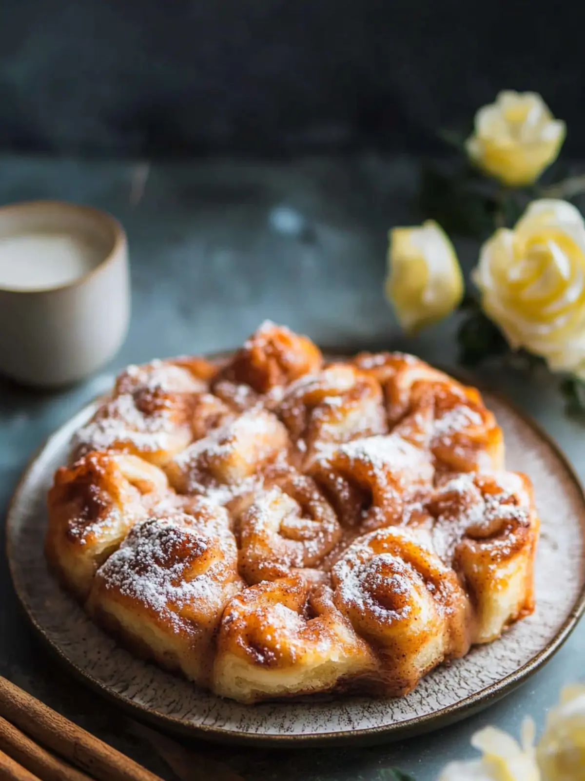Fluffy Cinnamon Roll Focaccia with Creamy Icing Bliss 4 Cinnamon Roll Focaccia