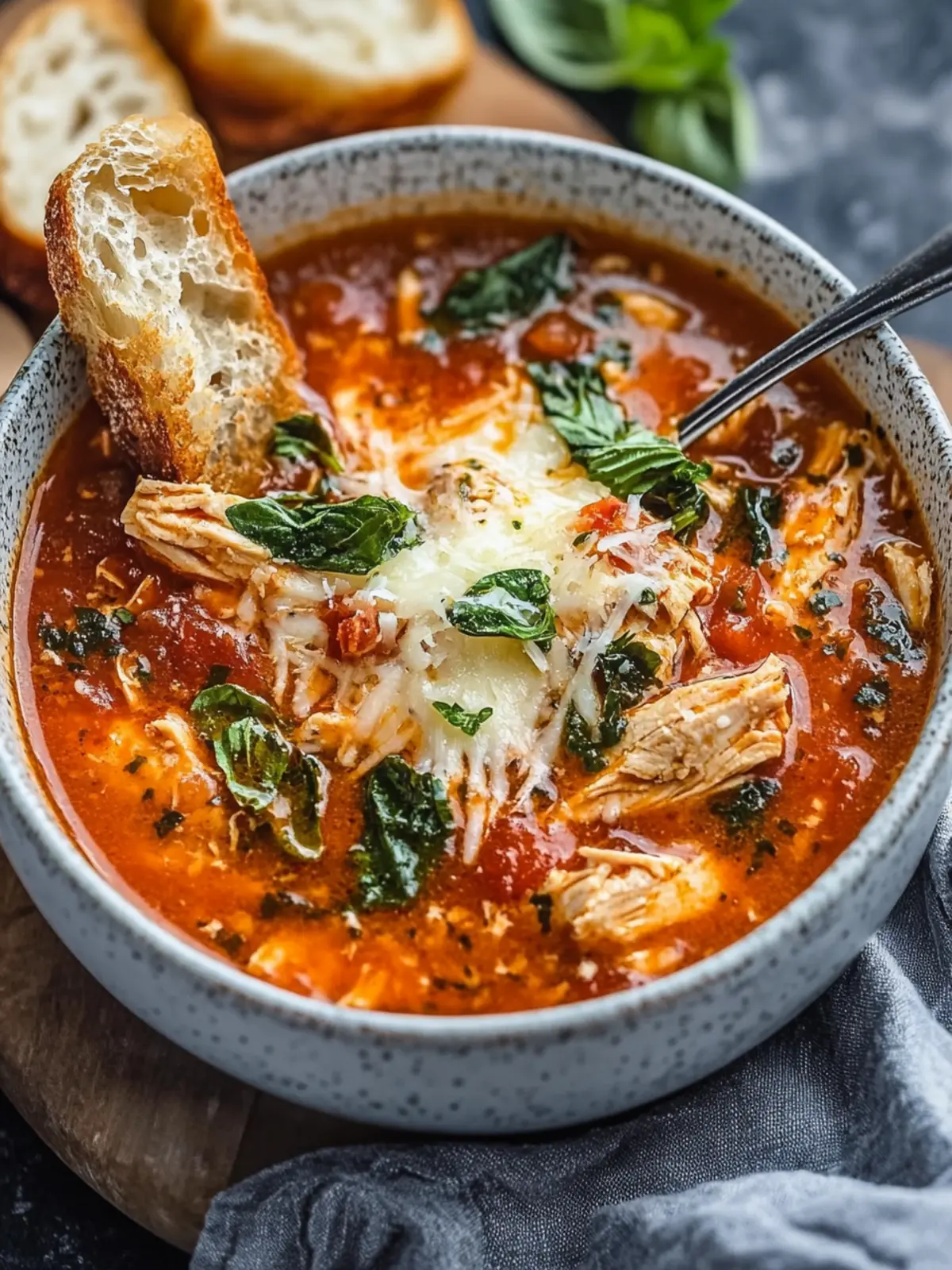 Cozy Up with Crockpot Chicken Parmesan Soup Delight 4 Crockpot Chicken Parmesan Soup