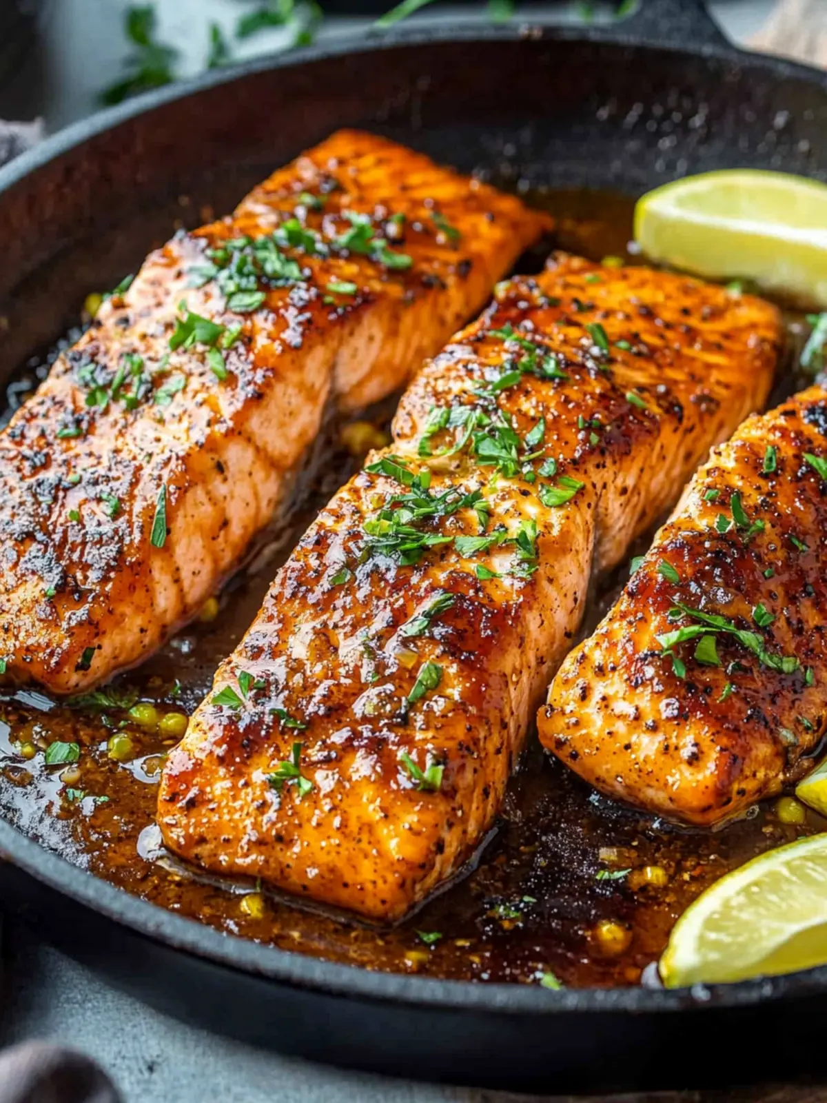 Cajun Honey Butter Salmon: A Sweet and Spicy Dinner Treat 3 Cajun Honey Butter Salmon