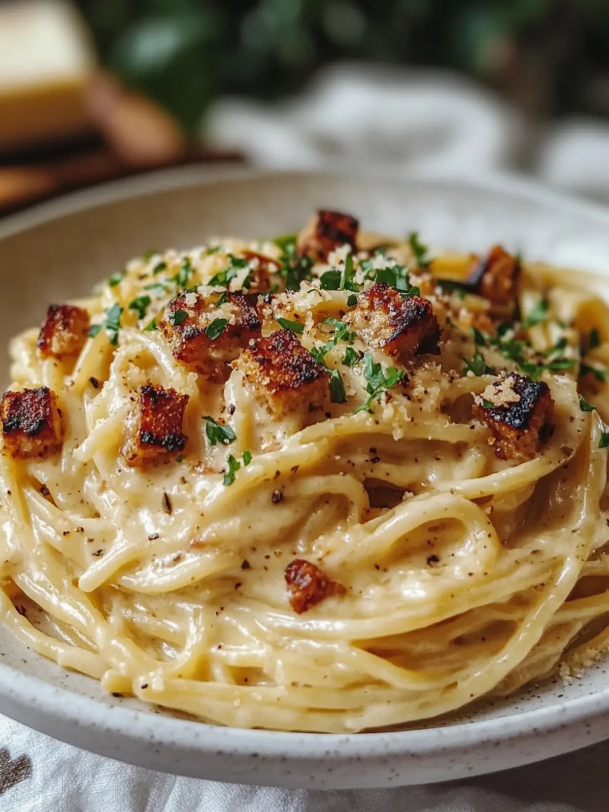 Creamy Vegan Carbonara Recipe with Cashew Cream Magic 5 Creamy Vegan Carbonara Recipe