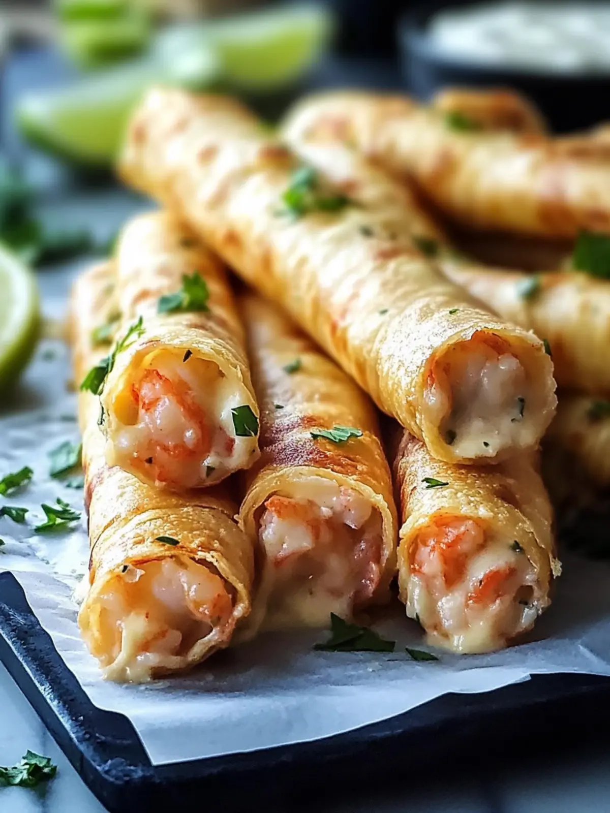 Crispy Crab And Shrimp Queso Taquitos to Elevate Your Snack Game 5 Crispy Crab And Shrimp Queso Taquitos