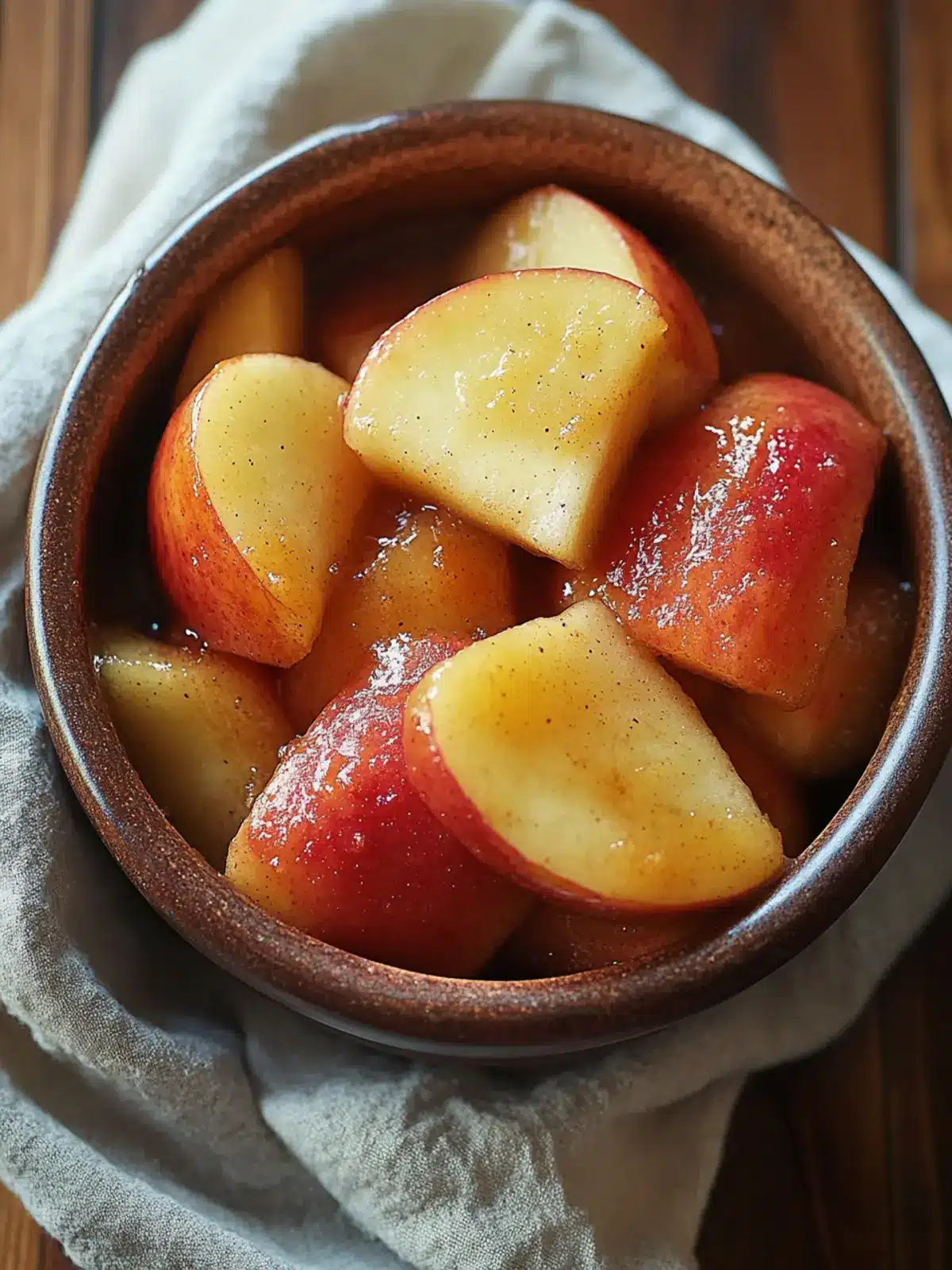 Delicious Slow Cooker Cracker Barrel Fried Apples Recipe! 3 Slow Cooker Cracker Barrel Fried Apples
