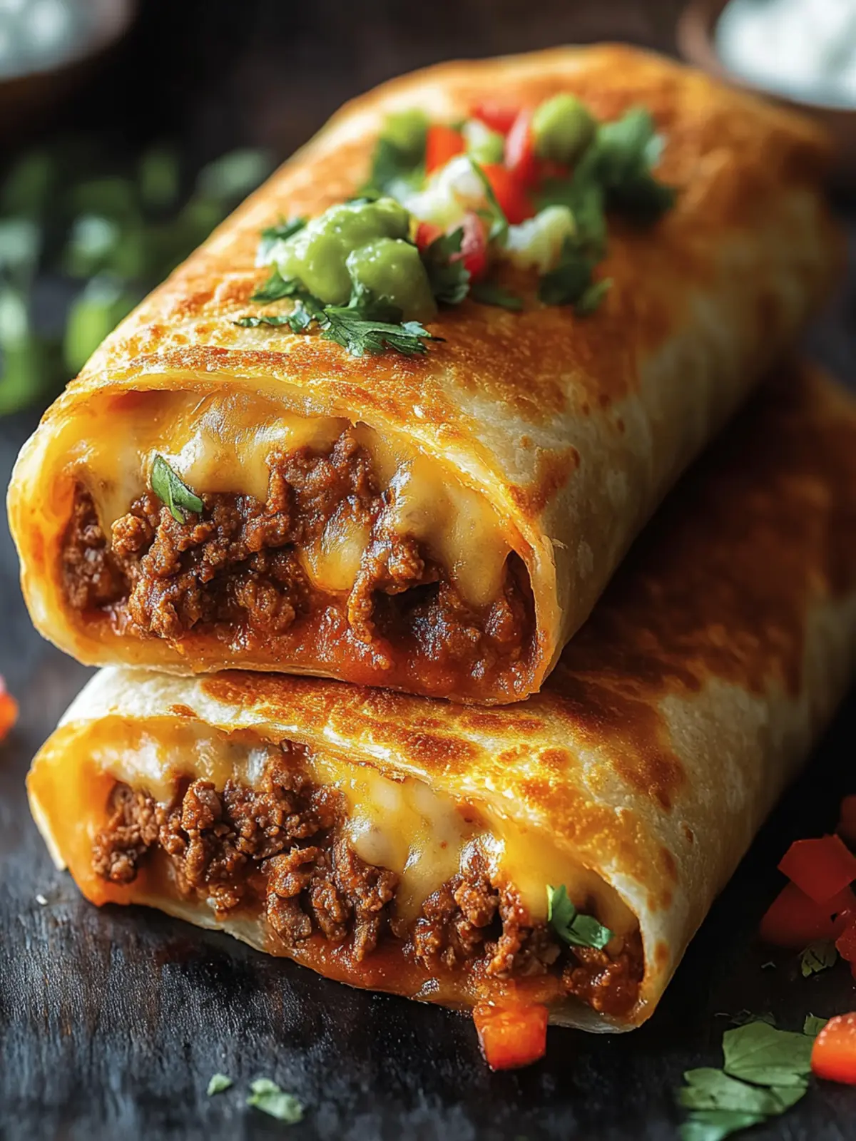 Mouthwatering Beef and Cheese Chimichangas for Family Fun 5 Beef and Cheese Chimichangas