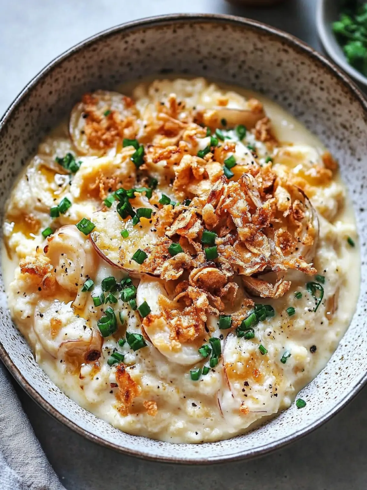Creamy Brown Butter Miso & Roasted Garlic Radiatori Bliss 2 Brown Butter Miso & Roasted Garlic Radiatori with Crispy Shallots