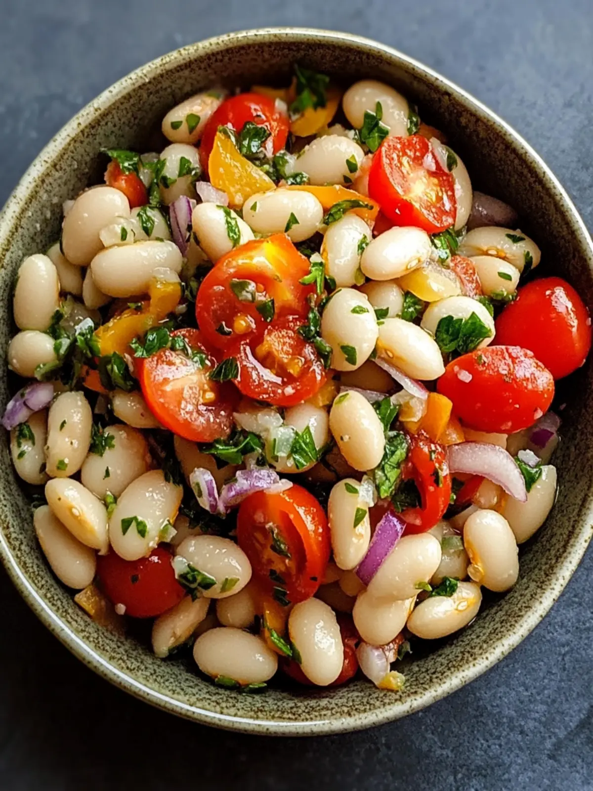 Easy Italian White Bean Salad for Quick Nutritious Meals 3 Italian White Bean Salad
