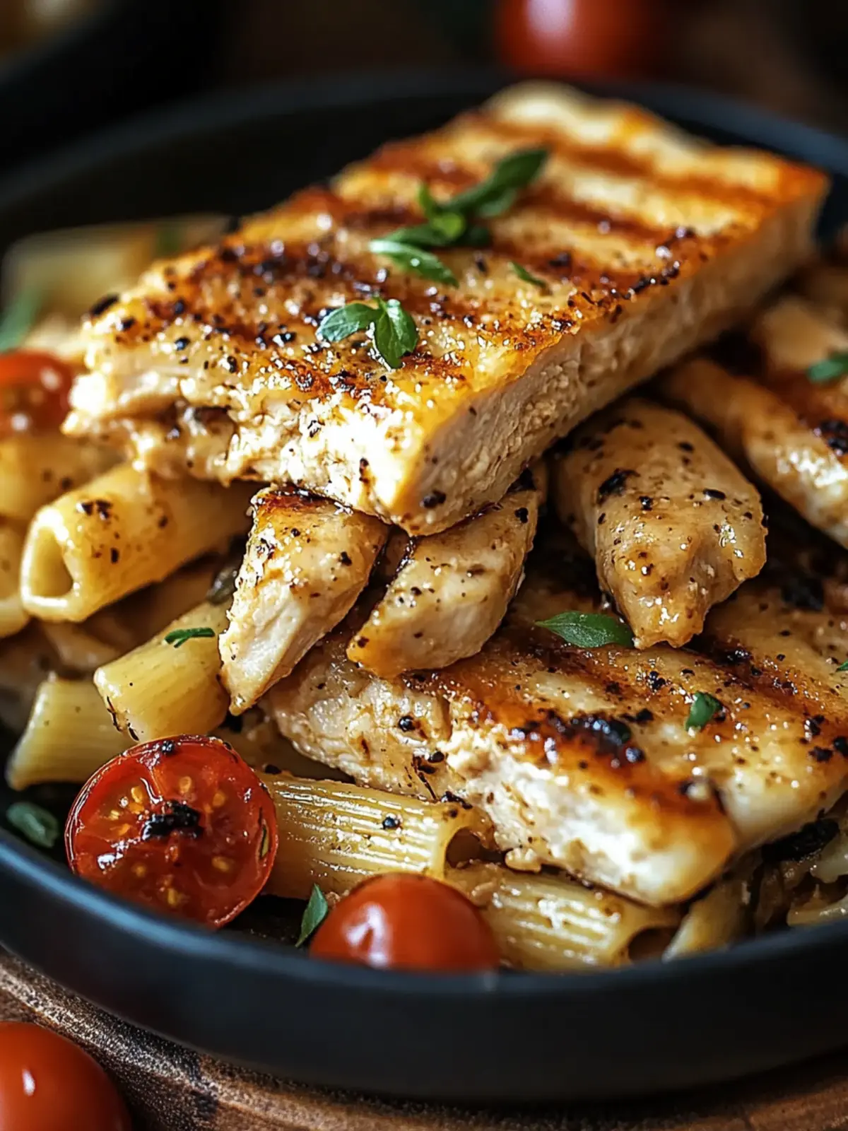 Honey Pepper Chicken Panini Pasta: Sweet, Spicy, Comfort Food Delight 2 Honey Pepper Chicken Panini Pasta