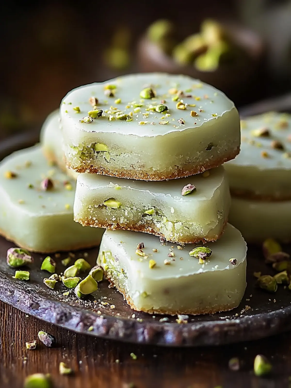 Delicious Pistachio Shortbread Cookies That Melt in Your Mouth 3 Delicious Pistachio Shortbread Cookies