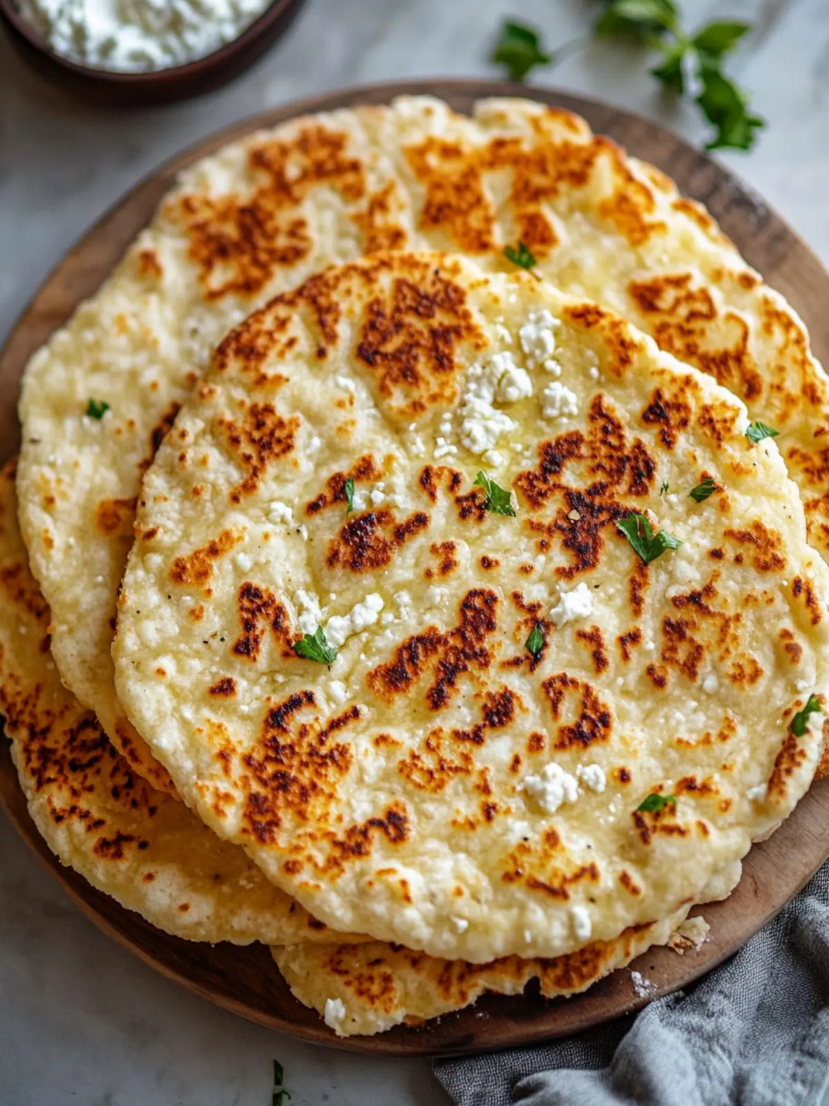 Delicious 5-Ingredient Cottage Cheese Flatbread You’ll Love 4 5-Ingredient Cottage Cheese Flatbread