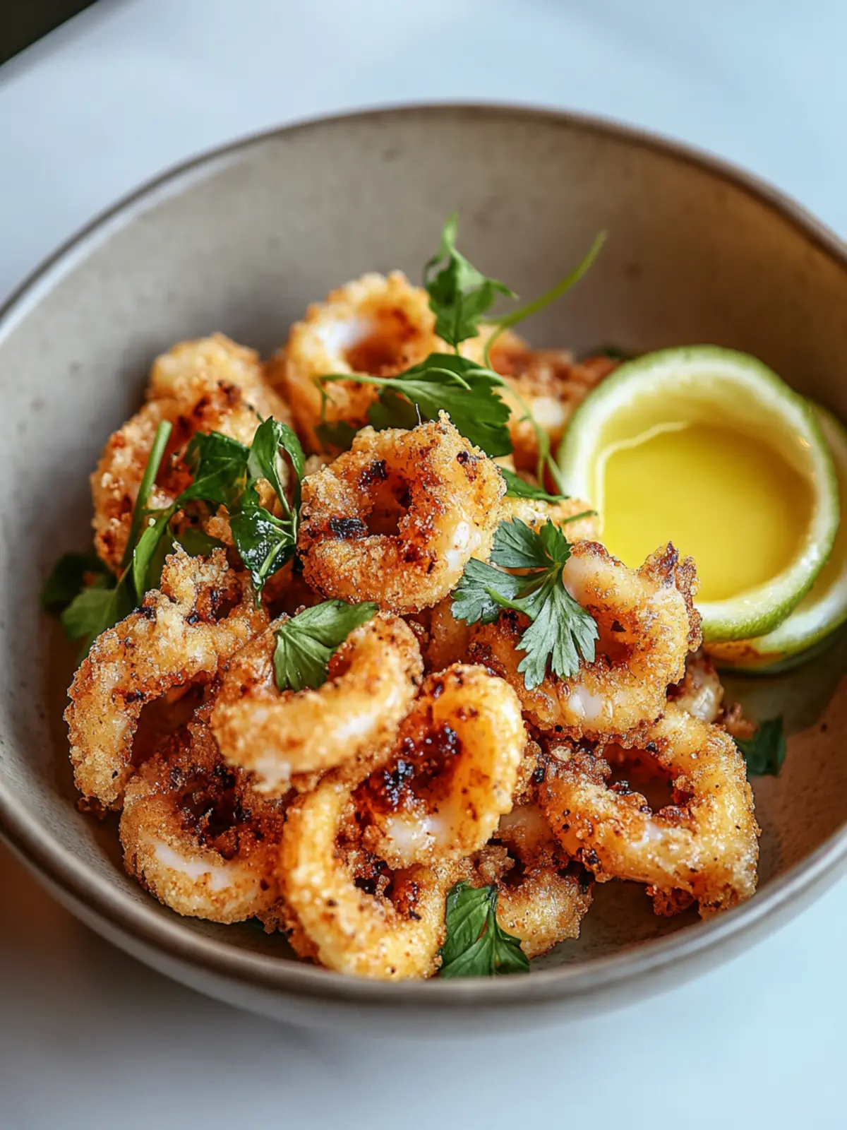 Irresistible Hot Butter Calamari: A Gluten-Free Treat 2 Hot butter calamari