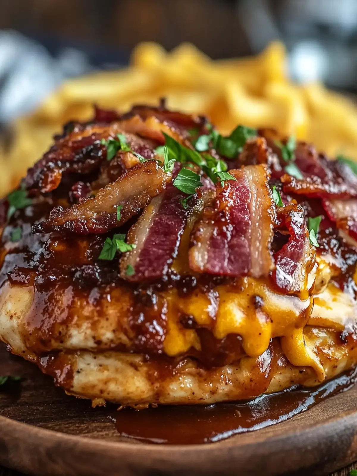 Savor Cowboy BBQ Bacon Cheddar Chicken for a Family Feast 3 Cowboy BBQ Bacon Cheddar Chicken