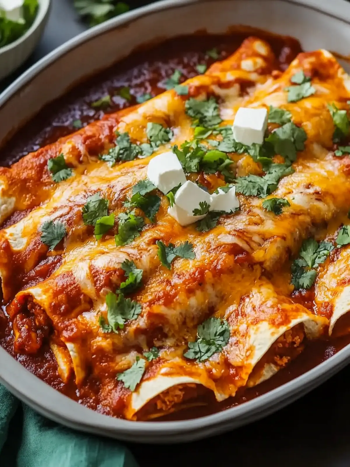 Irresistible Beef Enchiladas With Red Sauce: Cozy Comfort Food 2 Beef Enchiladas With Red Sauce