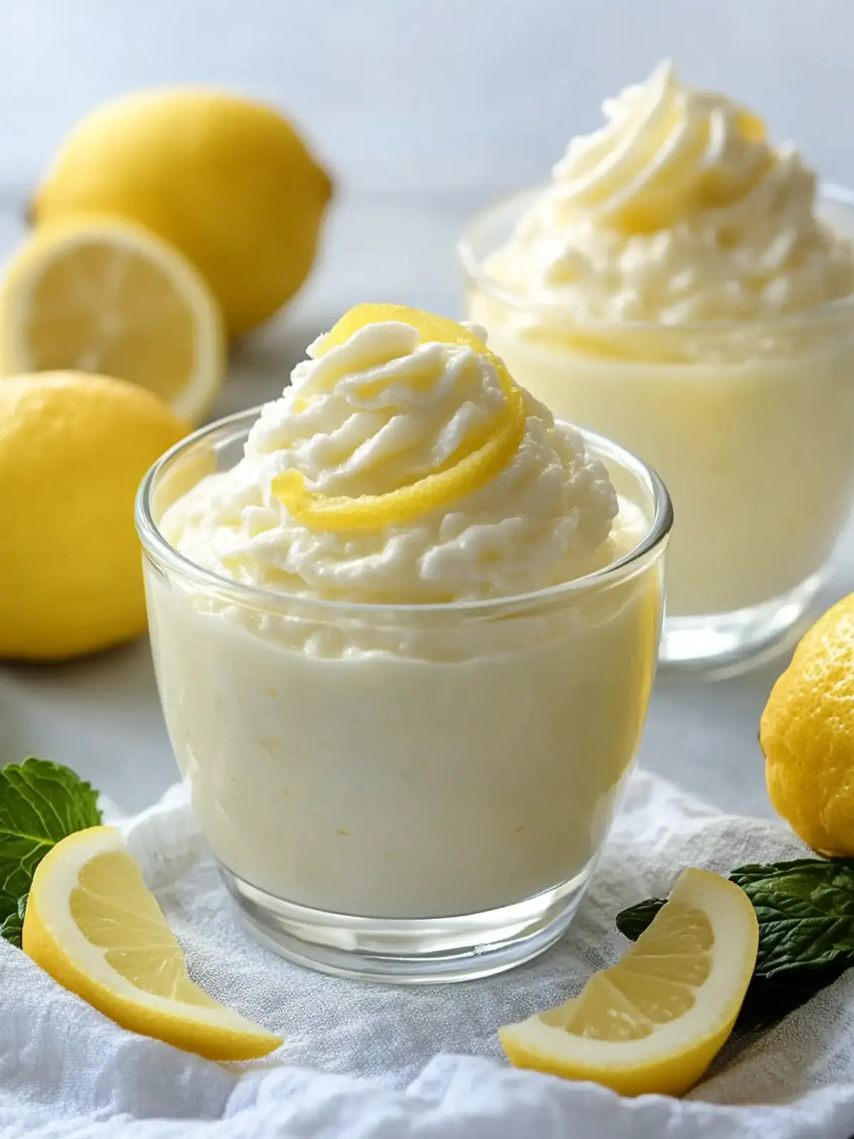 Zesty Lemon Cottage Cheese Pudding: A High-Protein Delight 4 Lemon Cottage Cheese Pudding