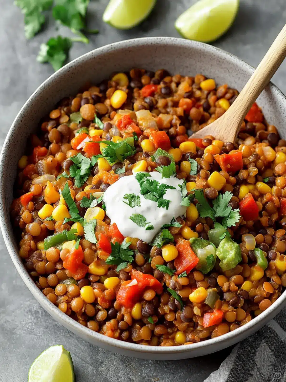 Hearty Vegetarian Mexican Lentils You’ll Crave for Dinner 3 Vegetarian Mexican Lentils