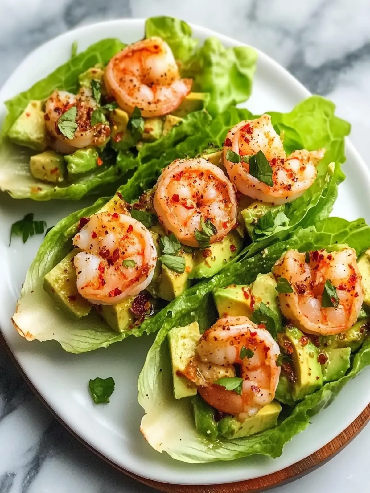 Fresh Shrimp Avocado Lettuce Boats Recipe for Quick Delights 4 Shrimp Avocado Lettuce Boats Recipe