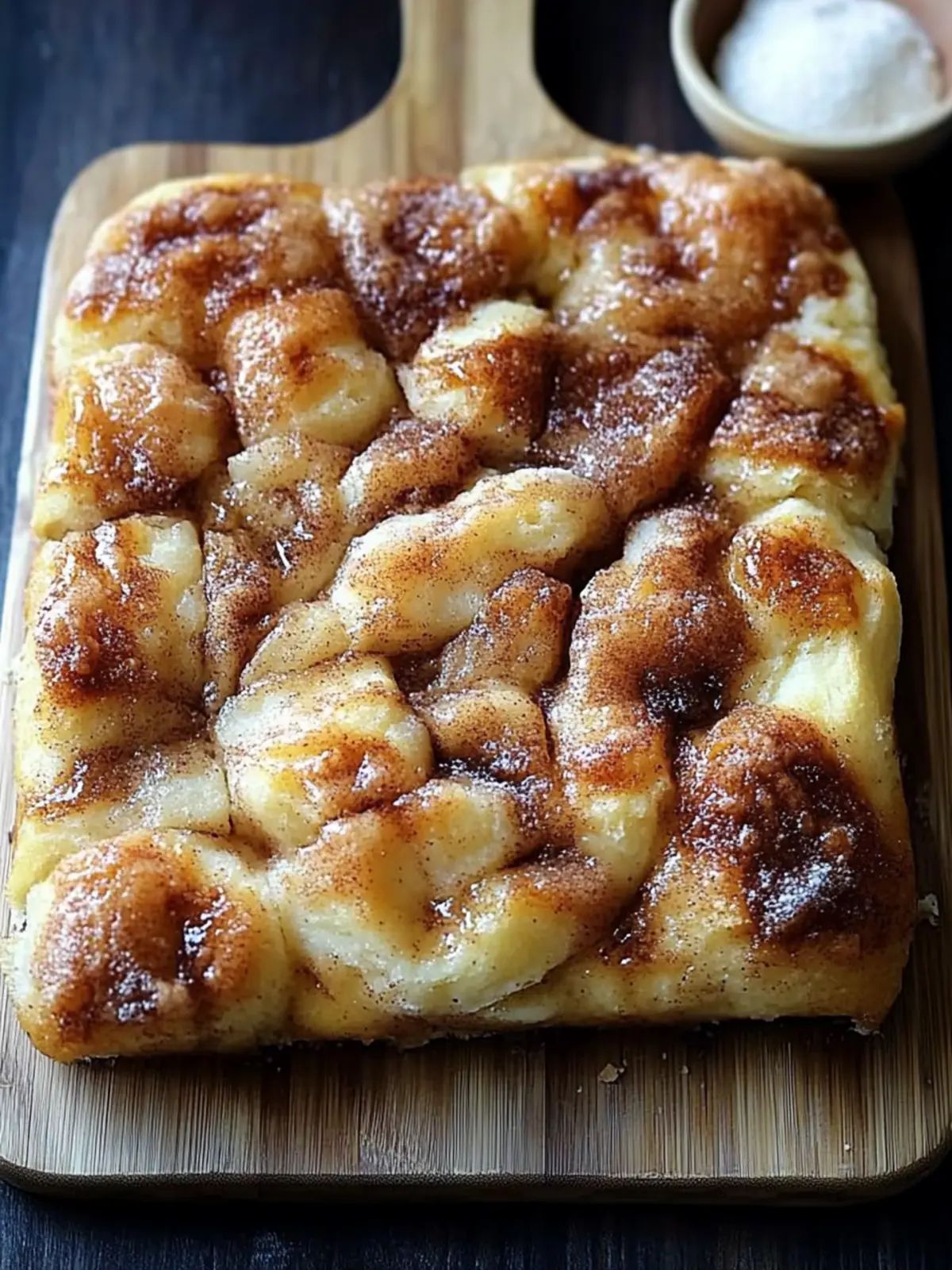No-Knead Cinnamon Sugar Focaccia for Effortless Brunch Bliss 4 No-Knead Cinnamon Sugar Focaccia