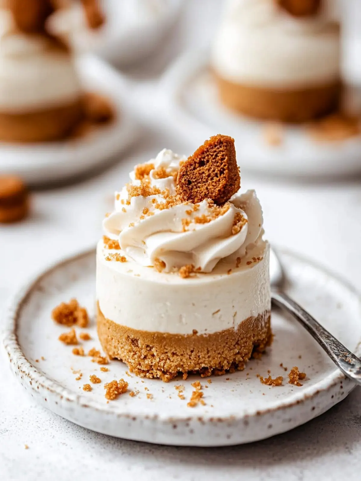 Delicious No Bake Mini Biscoff Cheesecakes That Wow Every Bite 4 No Bake Mini Biscoff Cheesecakes