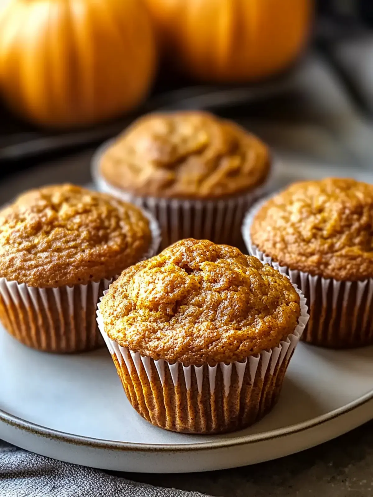 Deliciously Healthy Pumpkin Muffins to Brighten Your Morning 4 Healthy Pumpkin Muffins