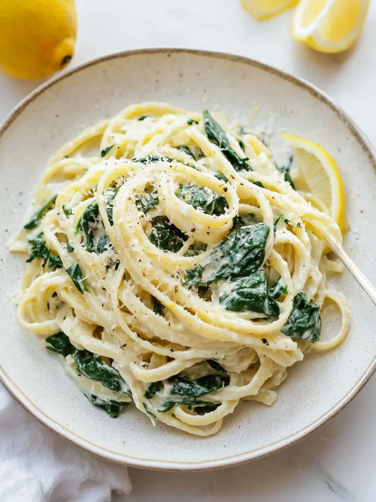 Easy Lemon Ricotta Pasta & Spinach: Fresh Flavor in 15 Minutes 3 EASY LEMON RICOTTA PASTA & SPINACH