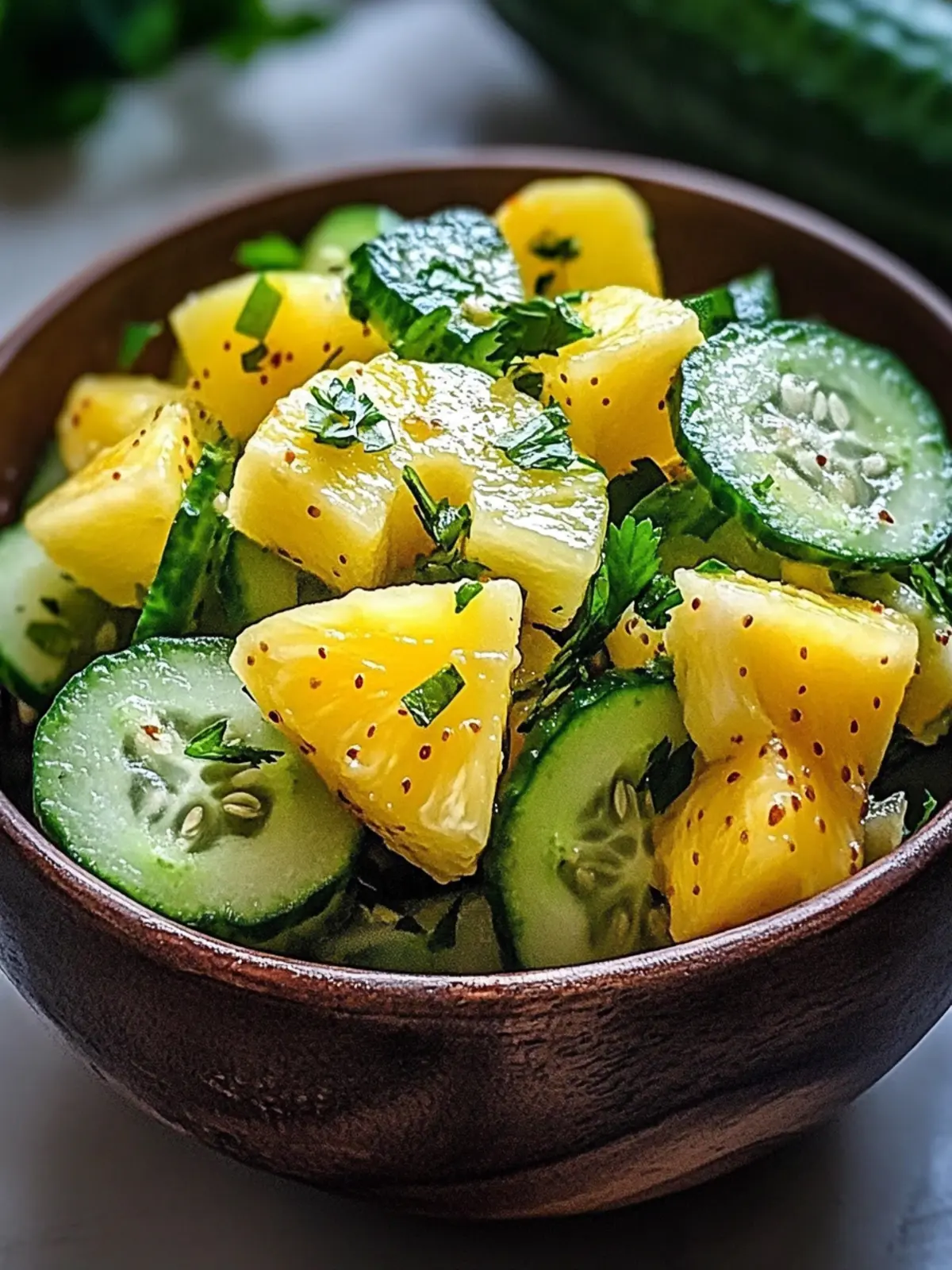 Tropical Pineapple Cucumber Salad for a Refreshing Summer Treat 5 Pineapple Cucumber Salad