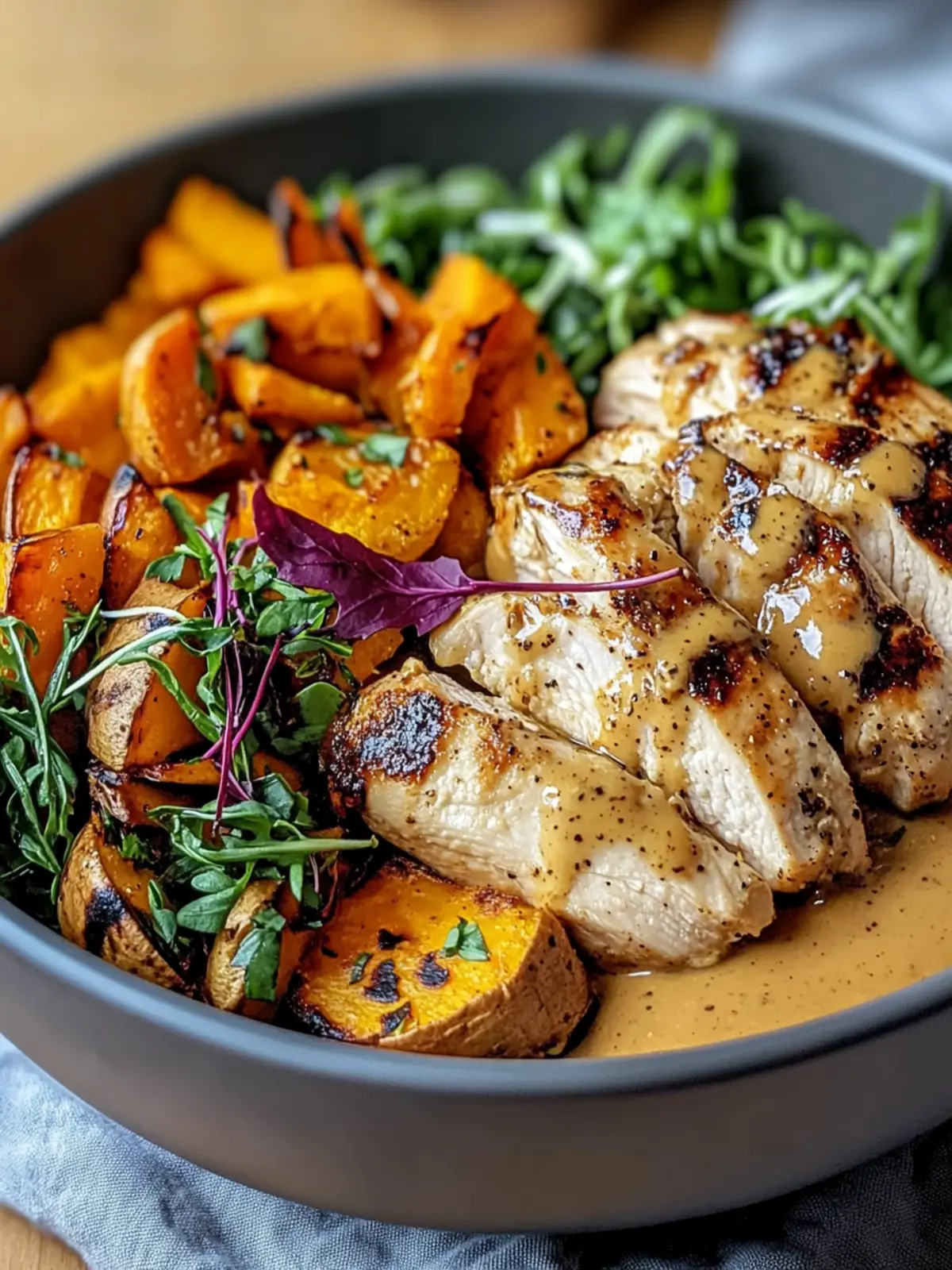 Tasty Maple Dijon Chicken & Sweet Potato Bowls for Easy Meals 4 Tasty Maple Dijon Chicken & Sweet Potato Bowls
