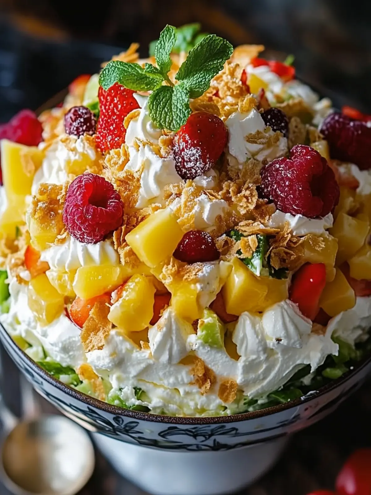 Tropical Hawaiian Cheesecake Salad That Will Wow Your Guests 3 Hawaiian Cheesecake Salad