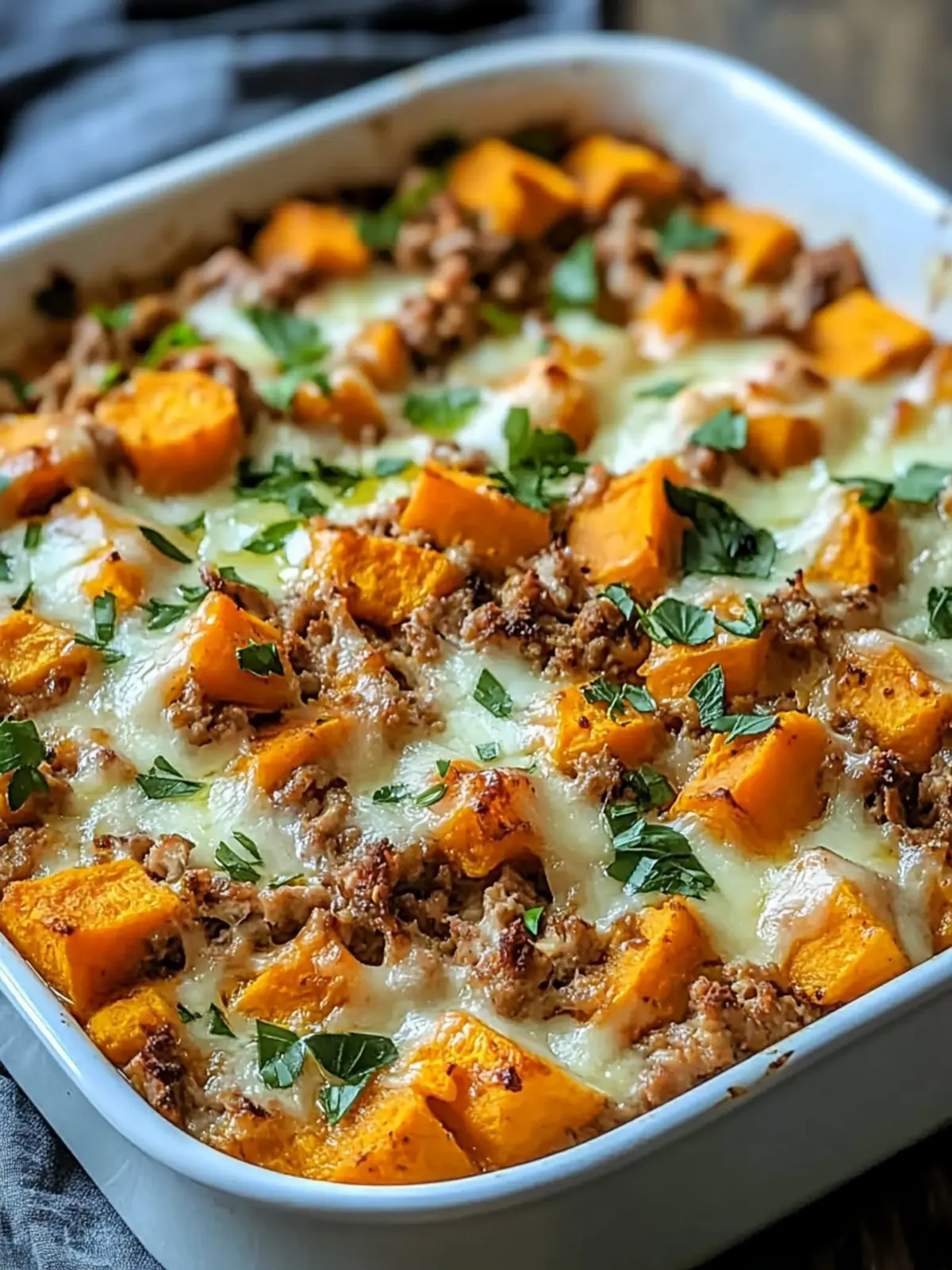 One-Pan Sweet Potato and Turkey Casserole for Cozy Evenings 2 One-Pan Sweet Potato and Turkey Casserole