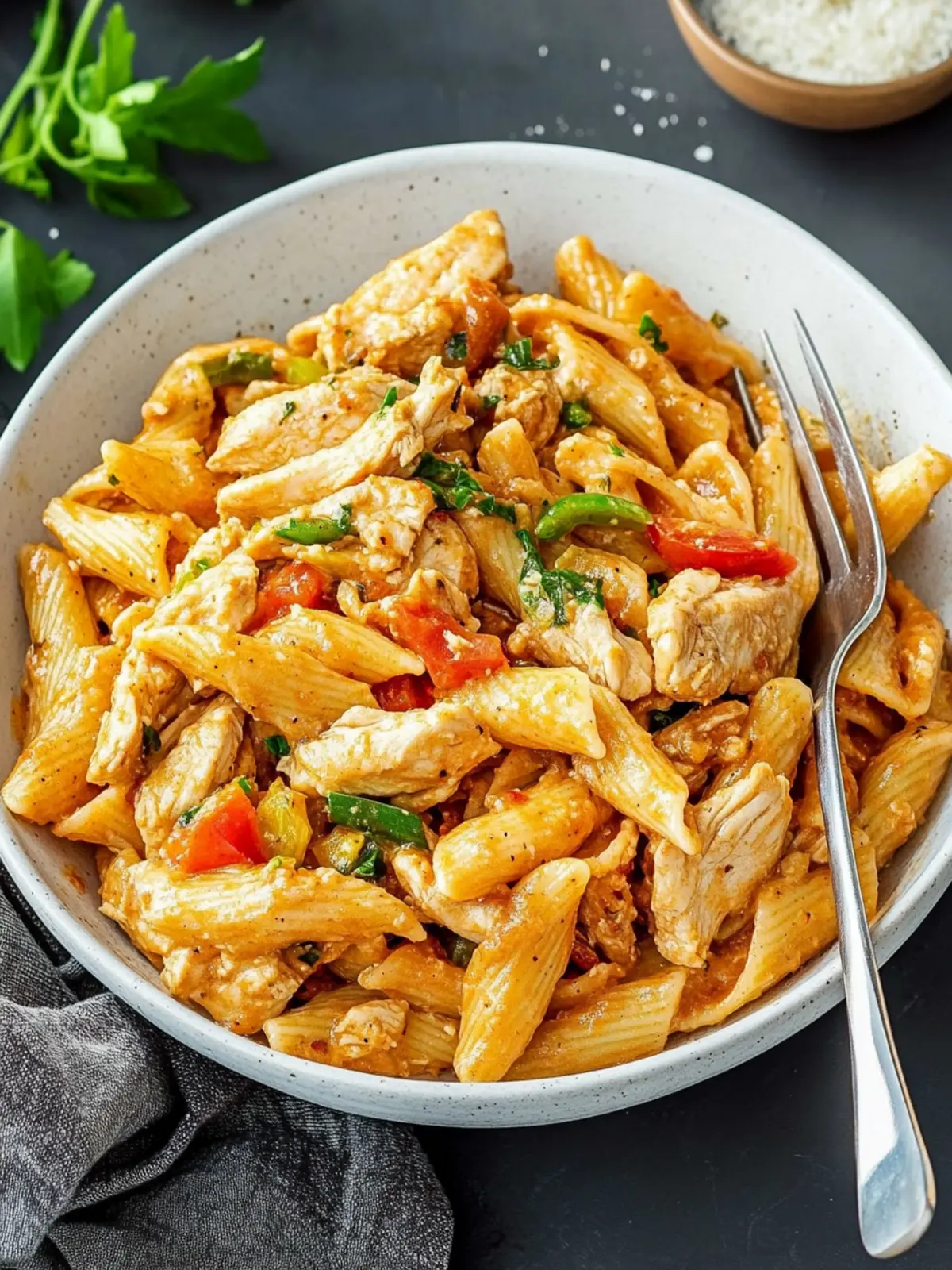 Savory Chicken Fajita Pasta: Your New One-Pot Favorite 3 Chicken Fajita Pasta
