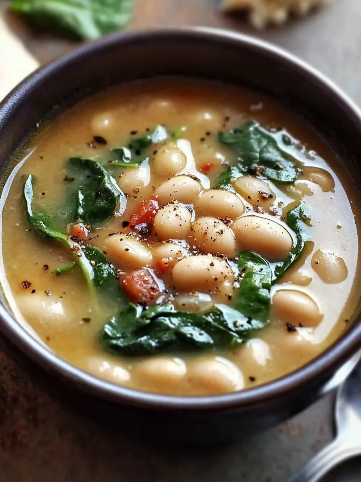 Nourishing Cannellini Bean and Spinach Soup for Cozy Nights 4 Cannellini Bean and Spinach Soup