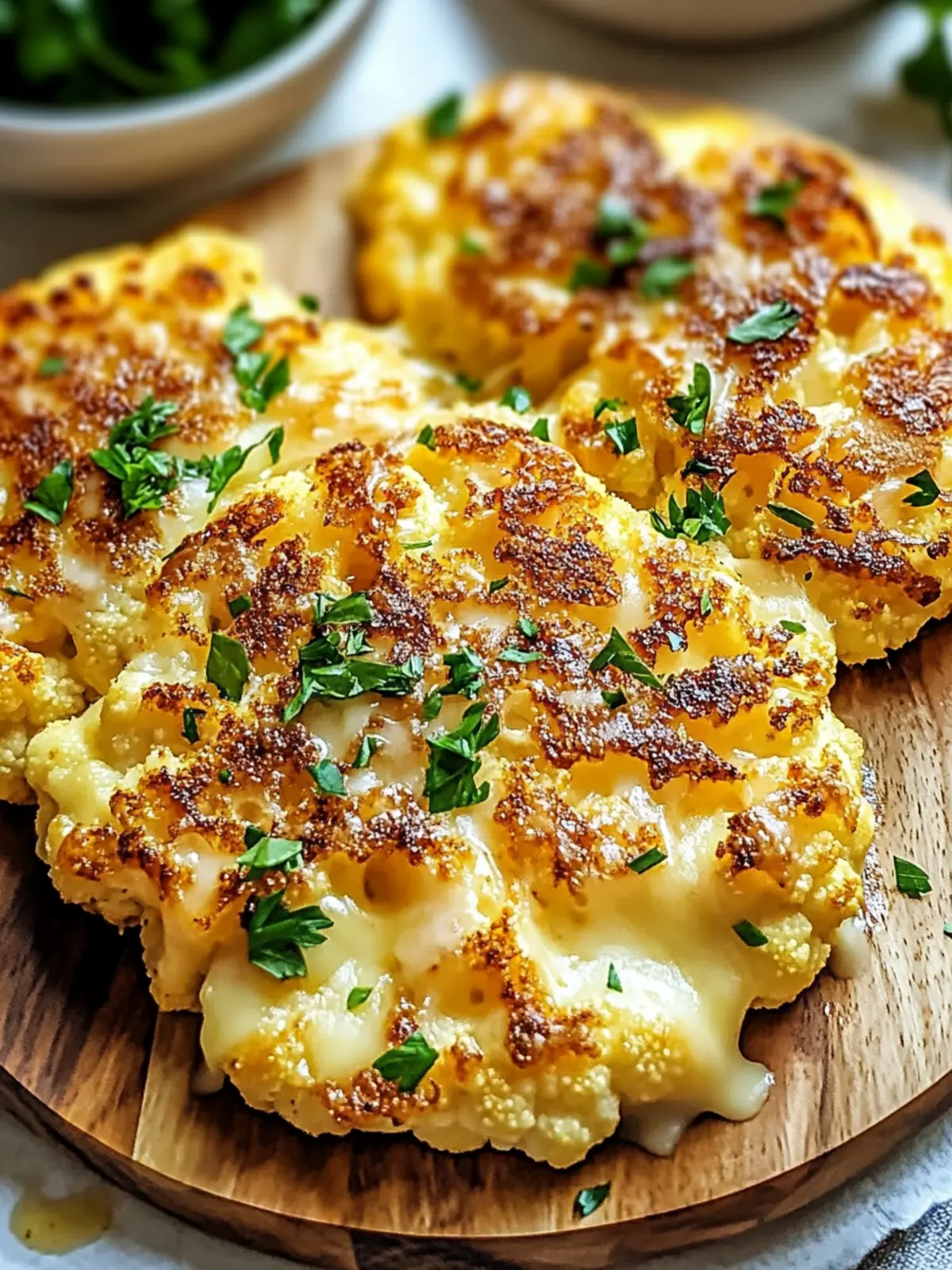 Golden Crusted Cheesy Cauliflower Steaks That Wow Every Bite 4 Golden Crusted Cheesy Cauliflower Steaks