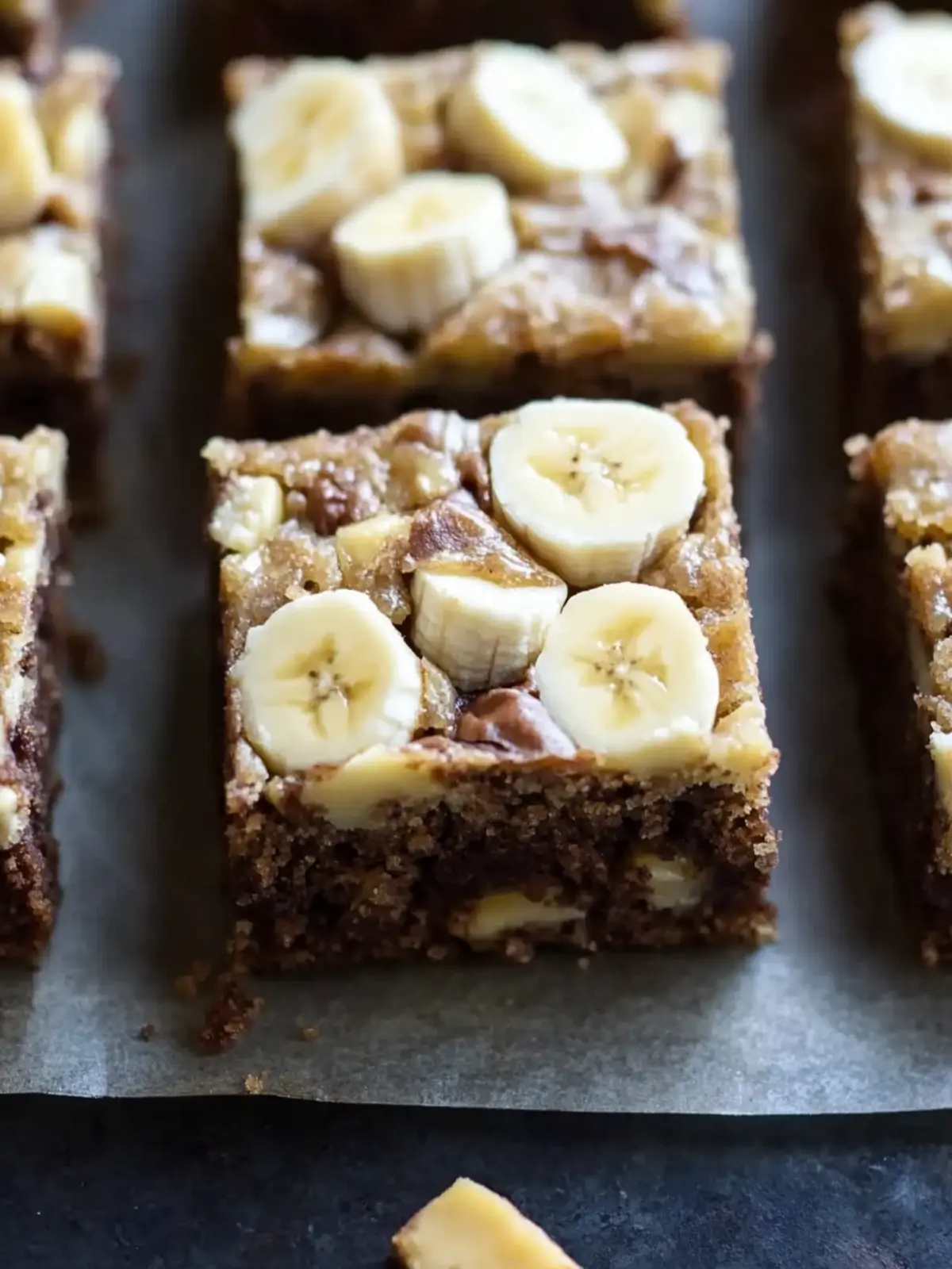 Irresistible Banana Bread Brownie Bars with Brown Butter Frosting 5 Banana Bread Brownie Bars