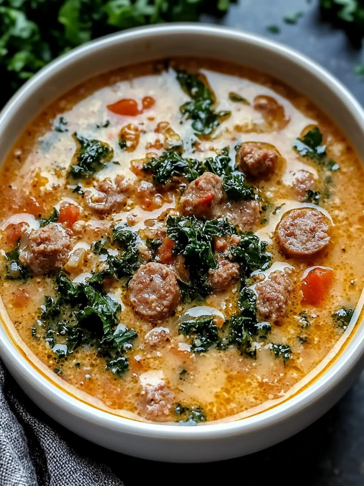Ultimate Keto Tuscan Sausage Soup for Cozy Nights In 5 Ultimate Keto Tuscan Sausage Soup