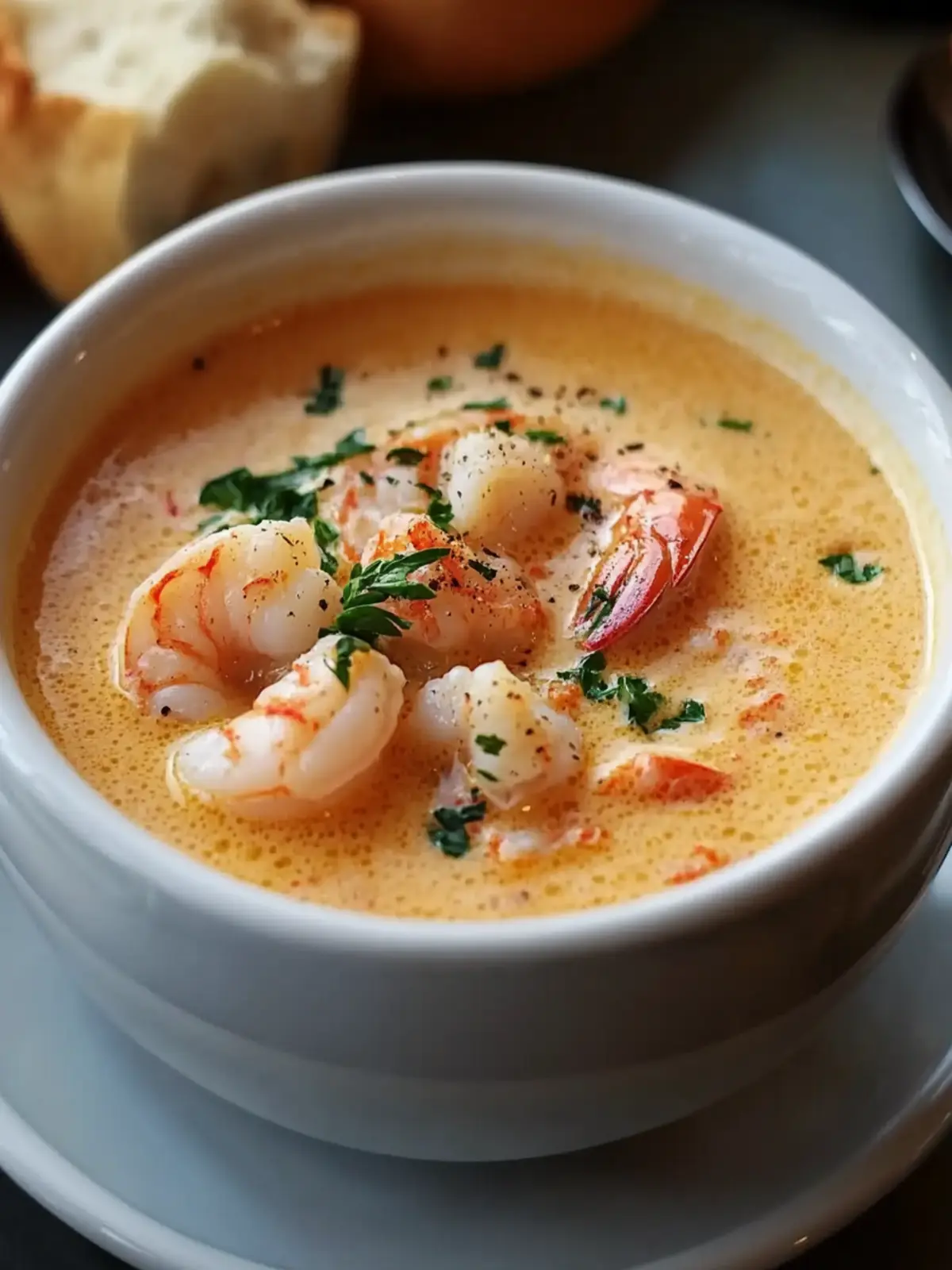 Indulge in Rich Crab and Shrimp Seafood Bisque Bliss 4 Crab and Shrimp Seafood Bisque