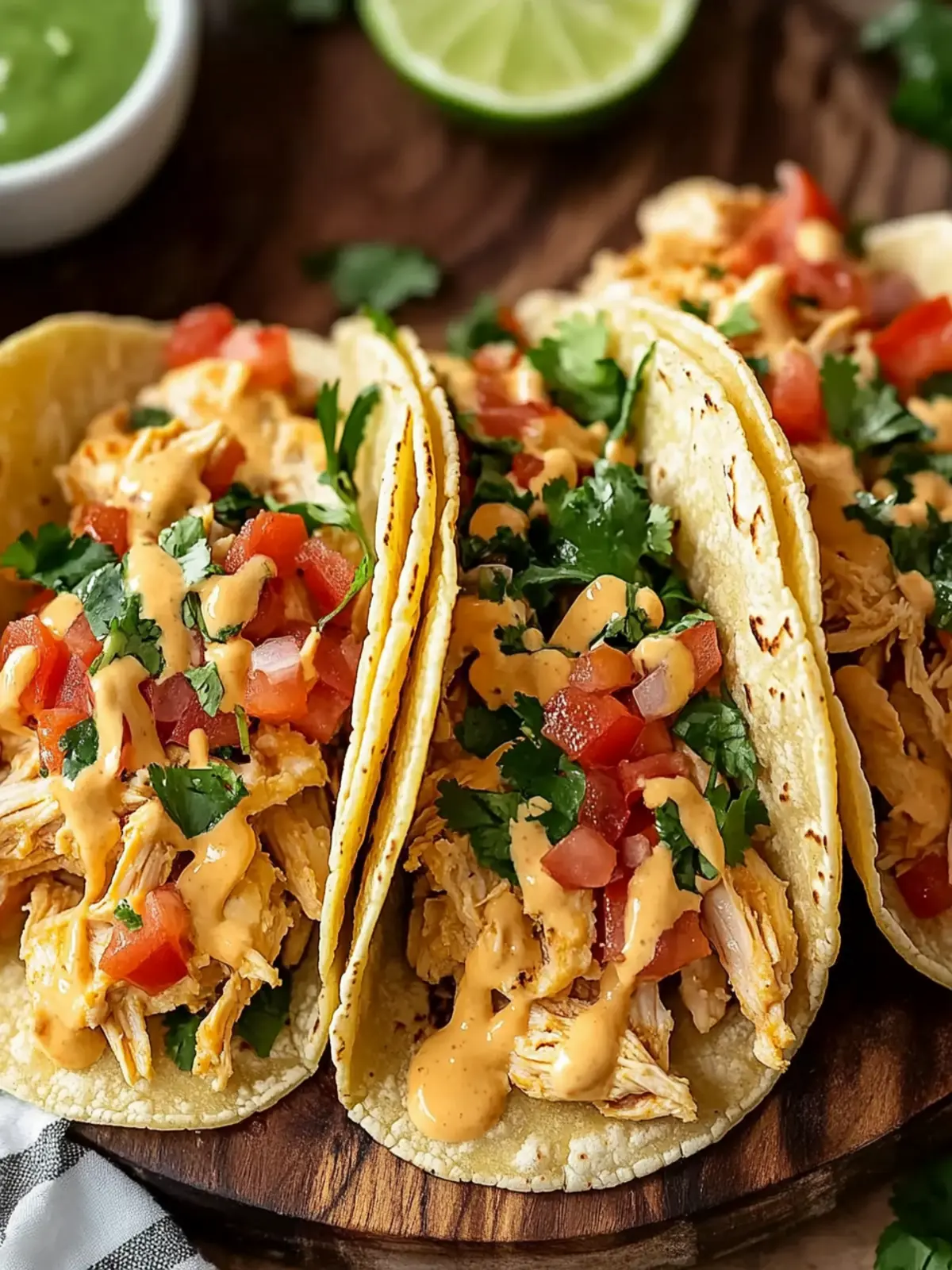 Savory Slow Cooker Queso Chicken Tacos for Effortless Feasts 5 Slow Cooker Queso Chicken Tacos