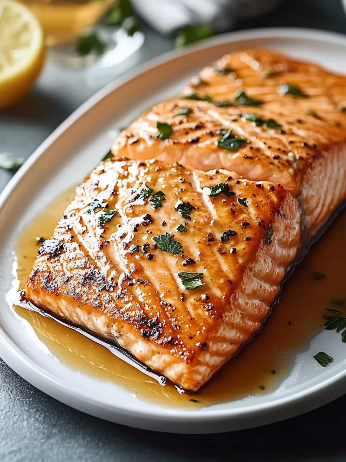 Oven-Baked Texas Roadhouse-Style Salmon for Quick Flavor Fix 4 Oven‑Baked Texas Roadhouse‑Style Salmon