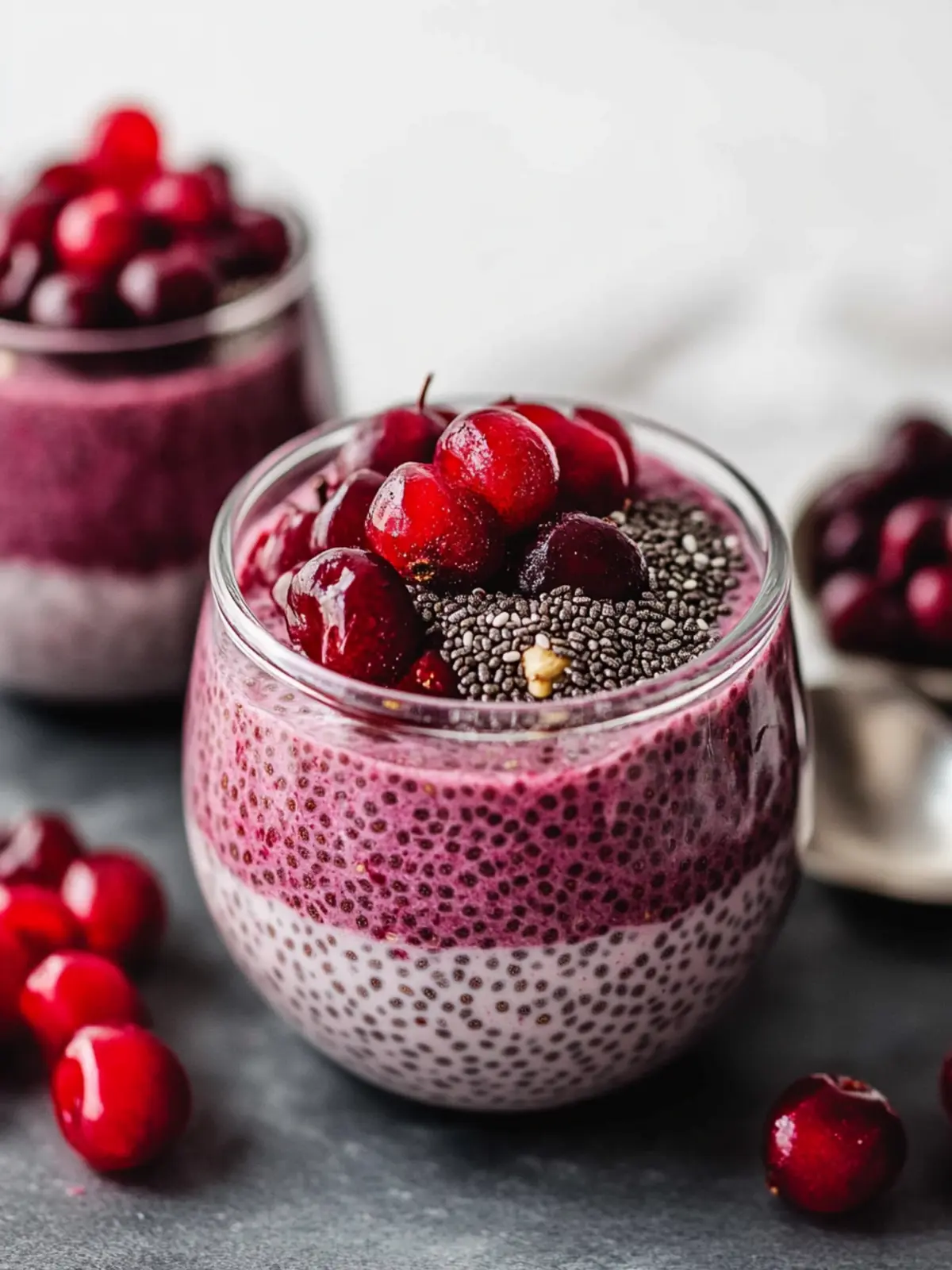 Cherry Chia Pudding: A Creamy Vegan Breakfast Delight 5 Cherry Chia Pudding